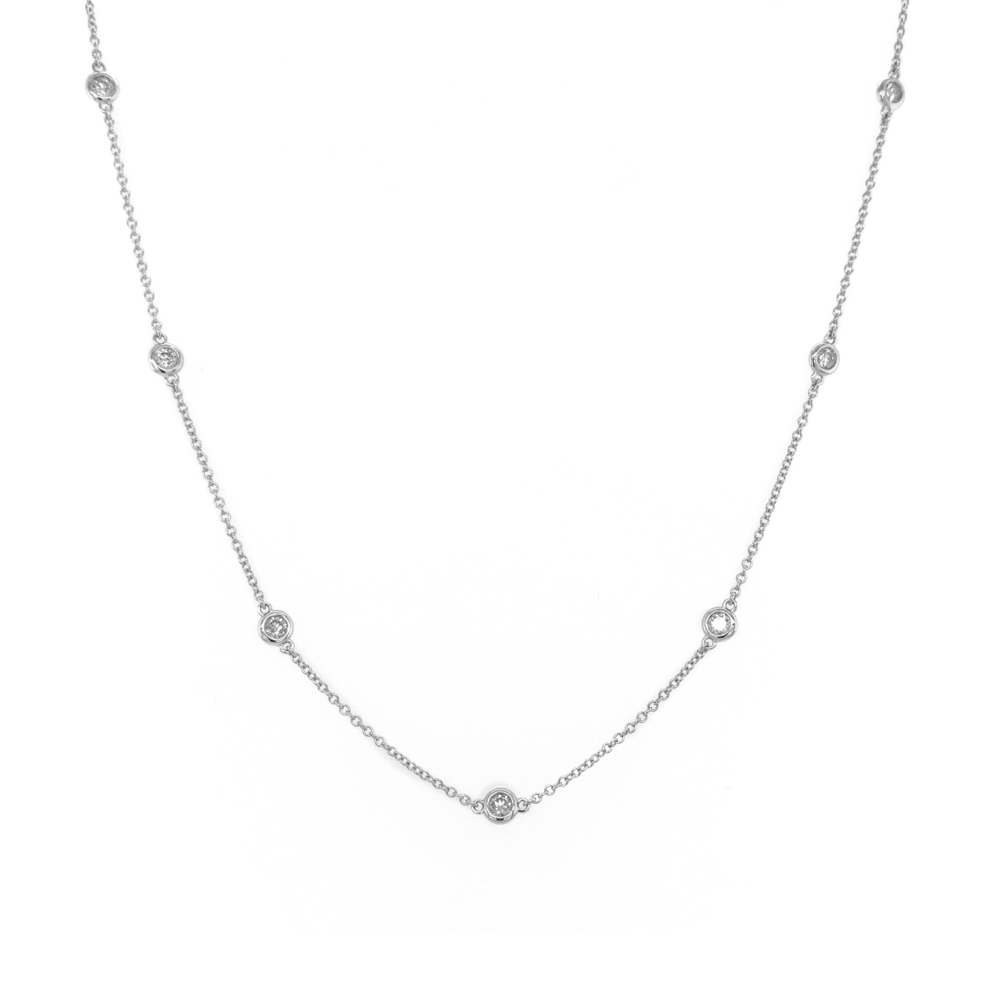 Diamond Station Necklace