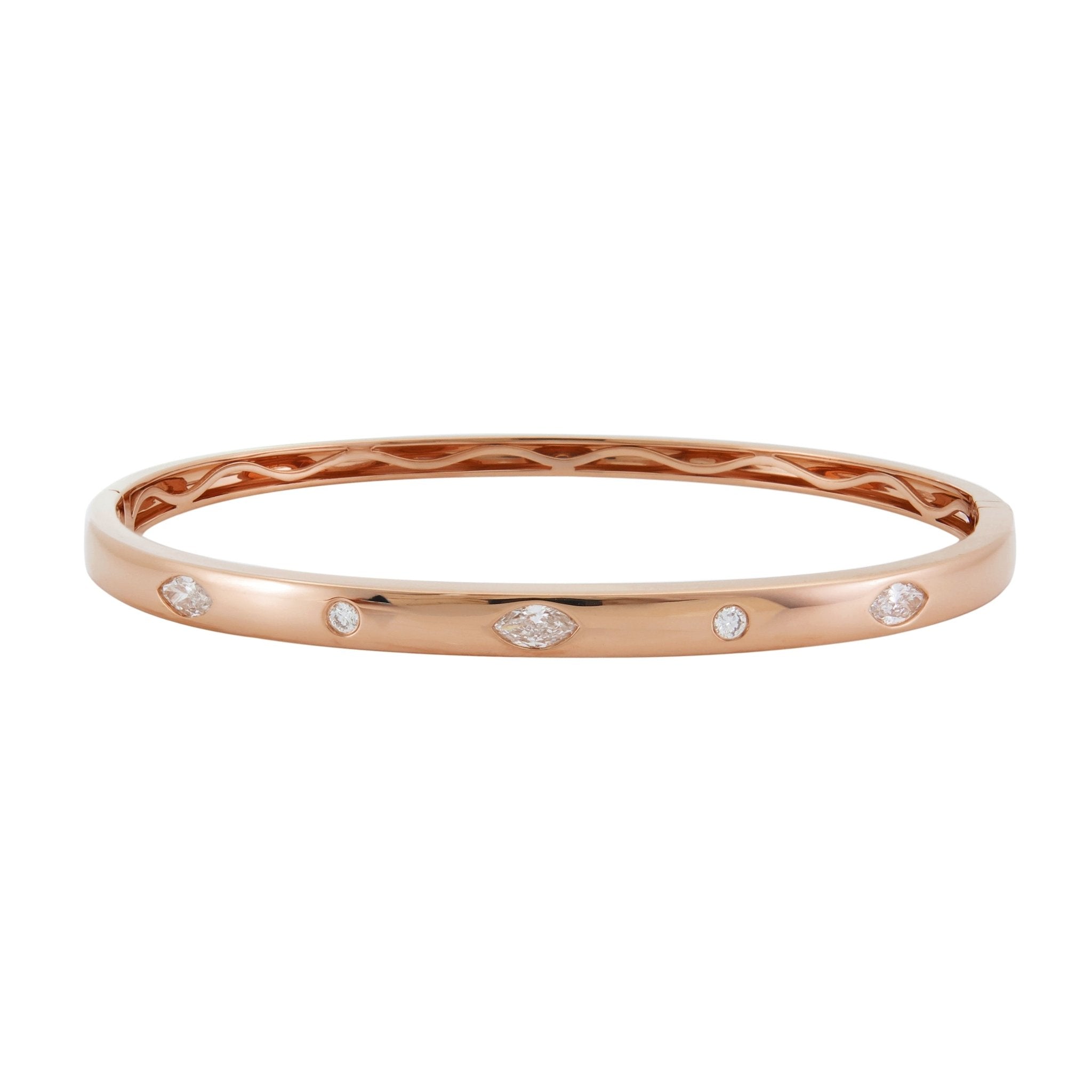 Fancy - Shape Diamond Bangle