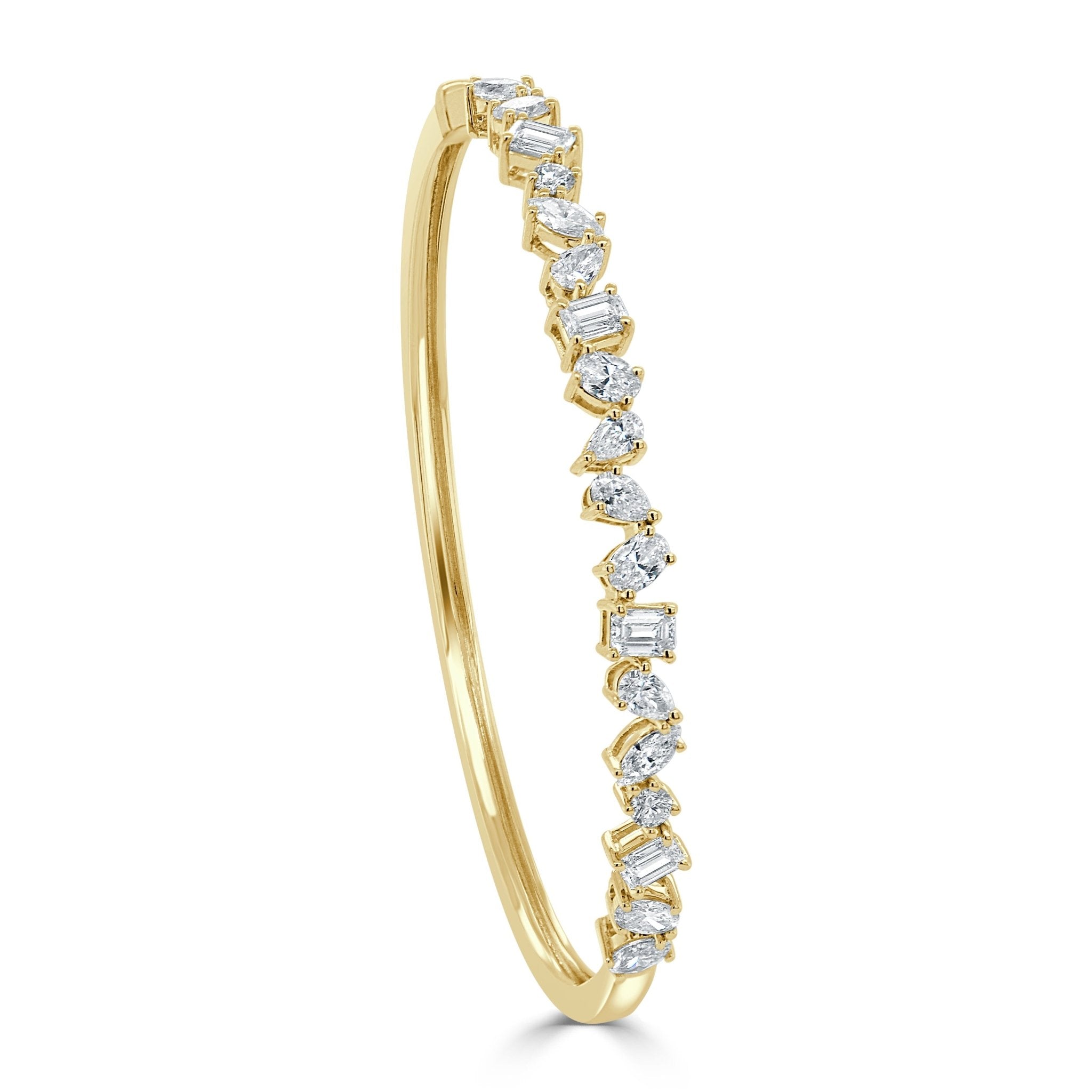 Fancy - Shape Diamond Bangle