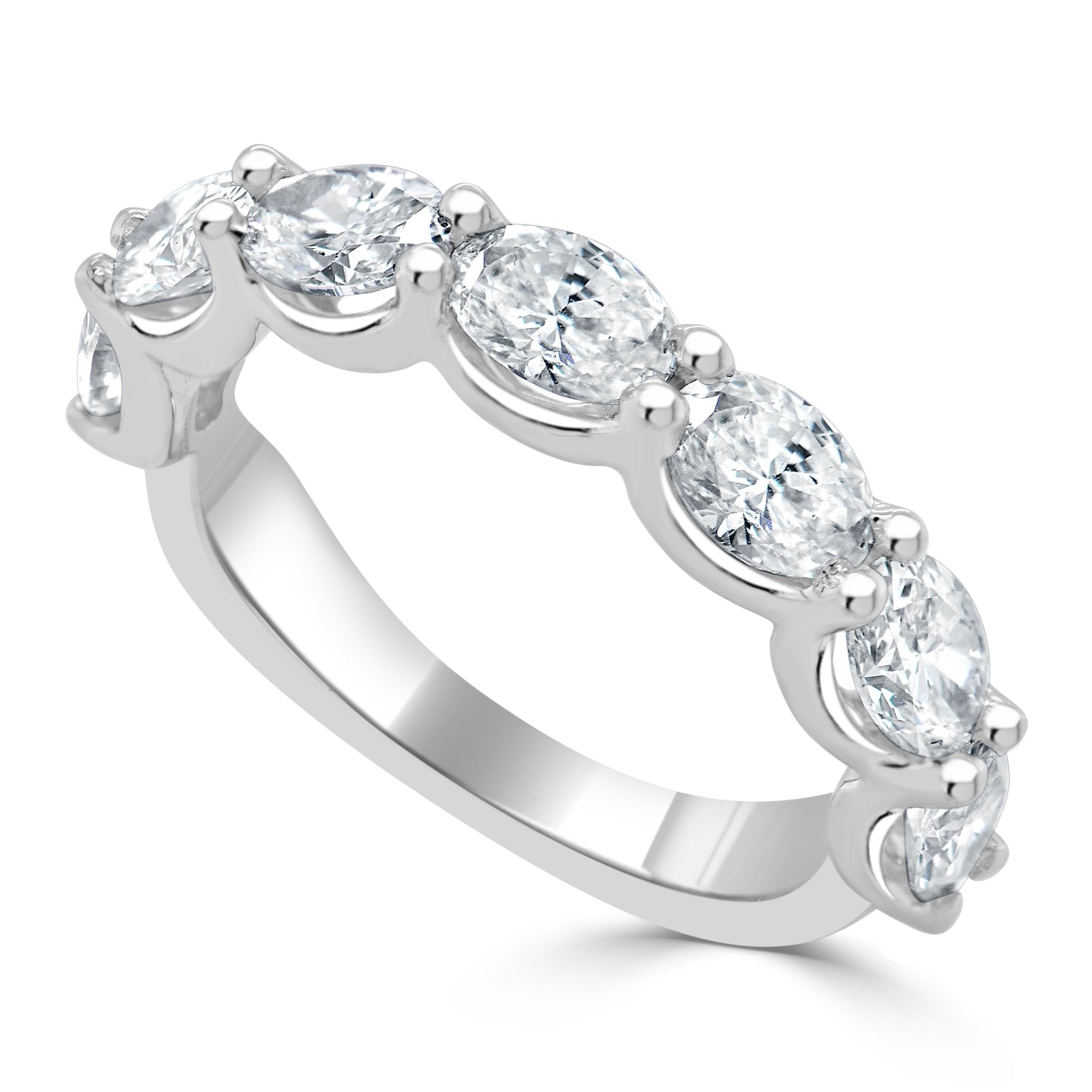 Oval Diamond Band
