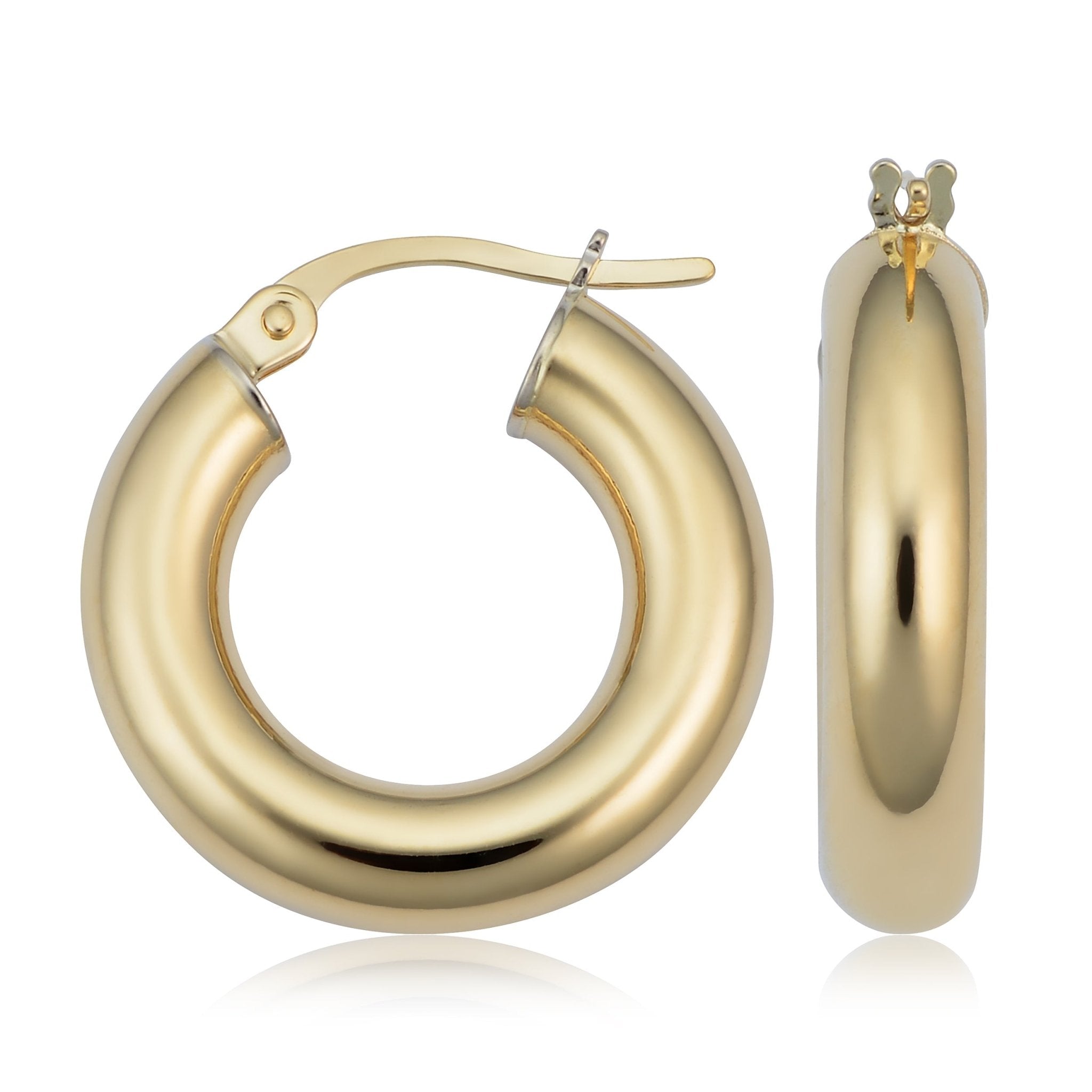 Tube Hoop Earrings