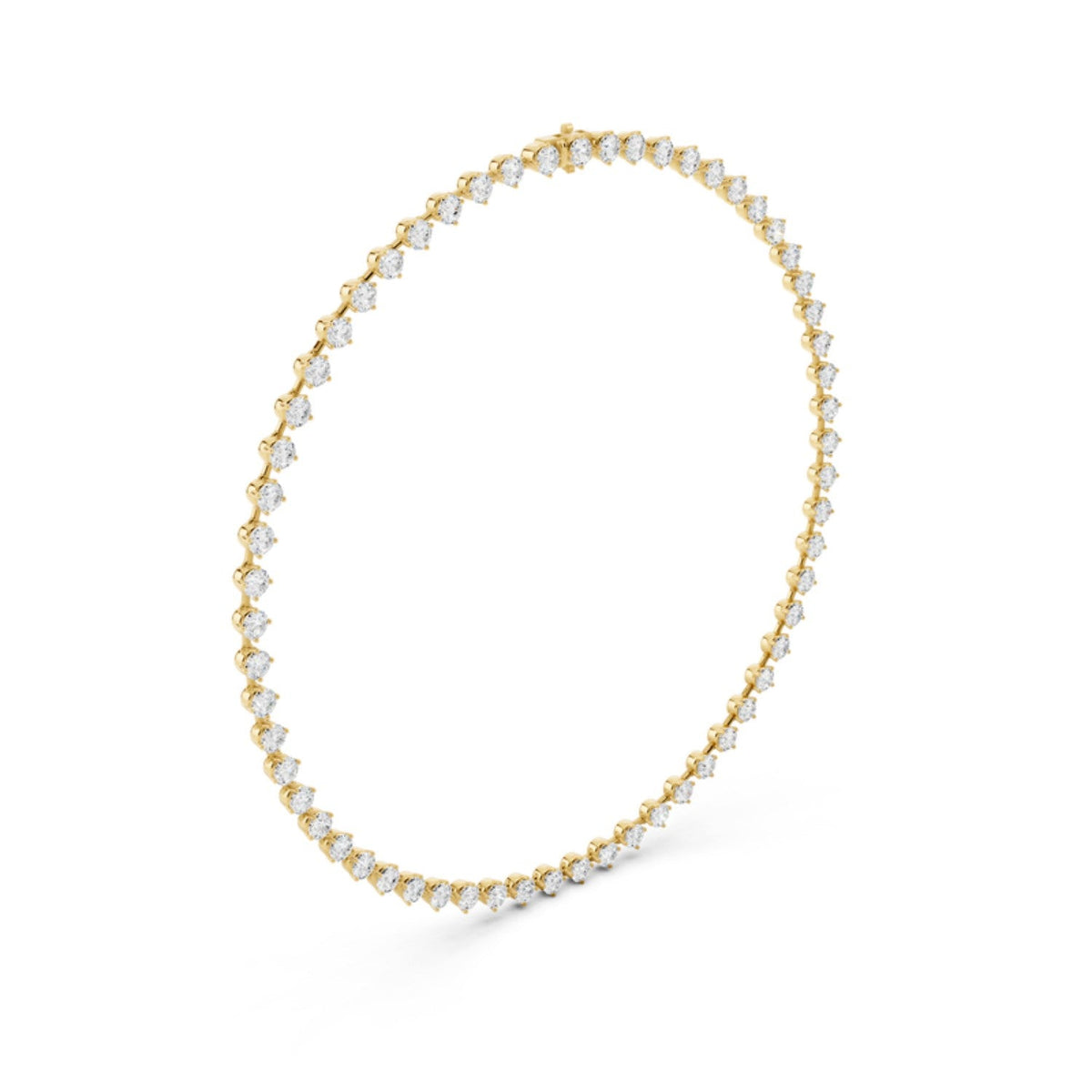 20 Carat Diamond Station Necklace