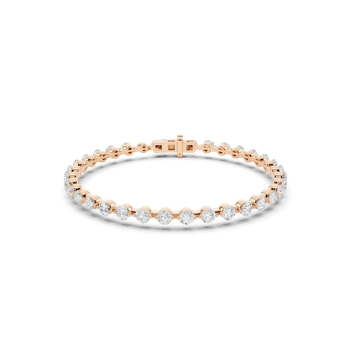 3 Carat Spaced Diamond Tennis Bracelet