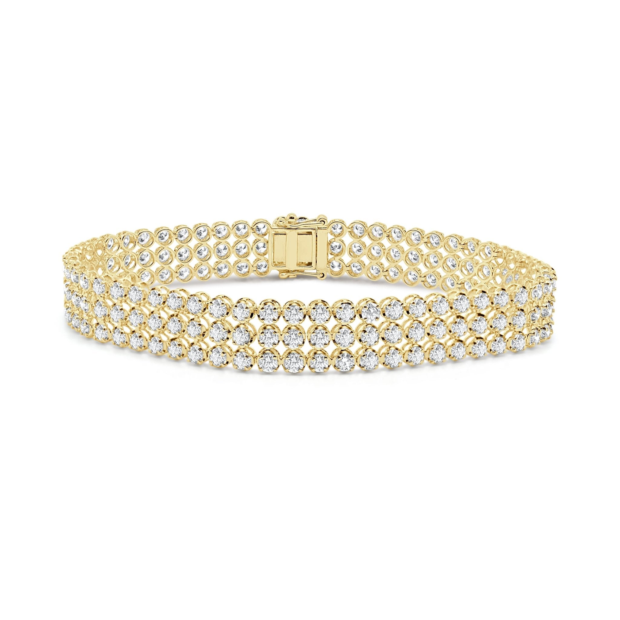 3 - Row Tennis Bracelet