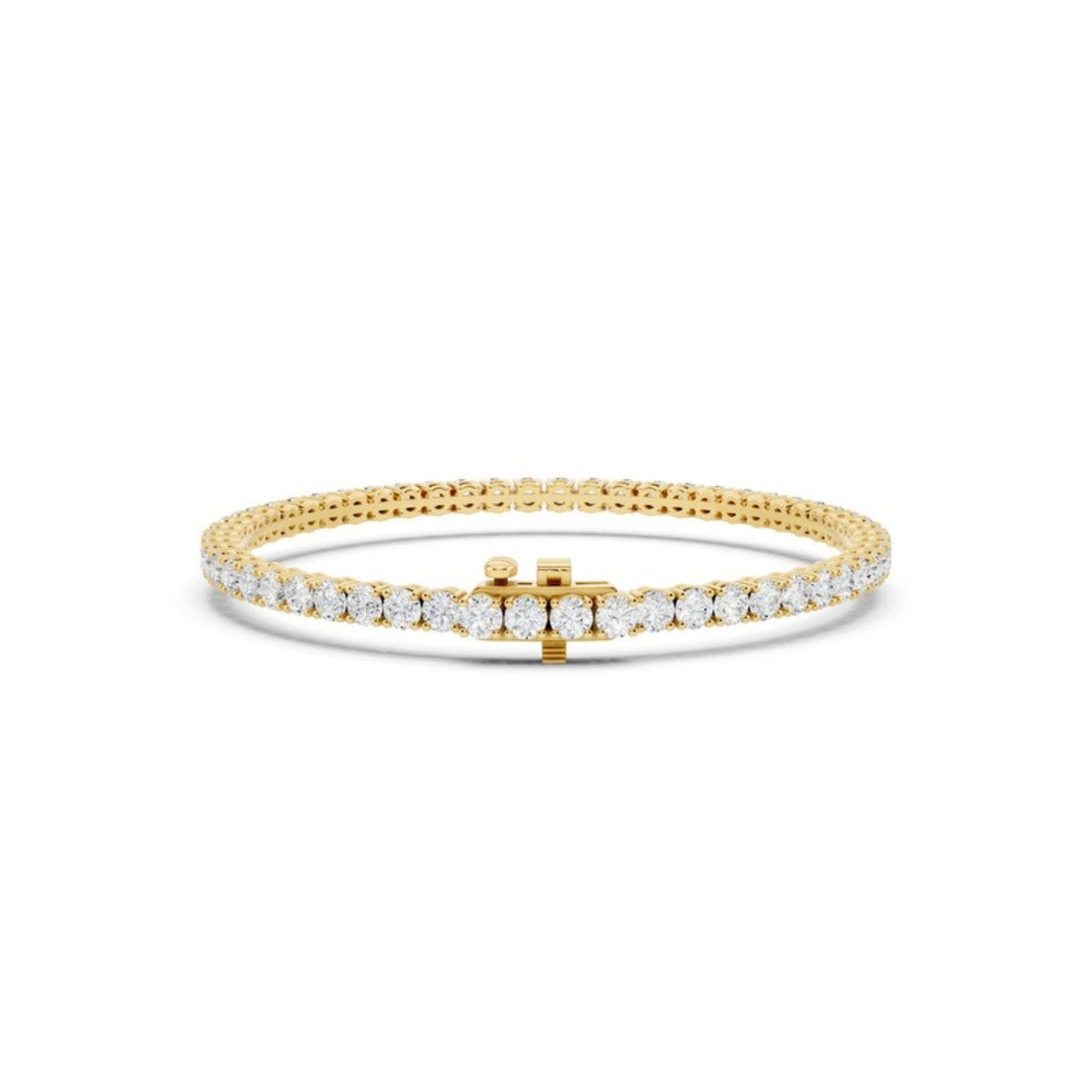 5 Carat Lab Grown Diamond Tennis Bracelet