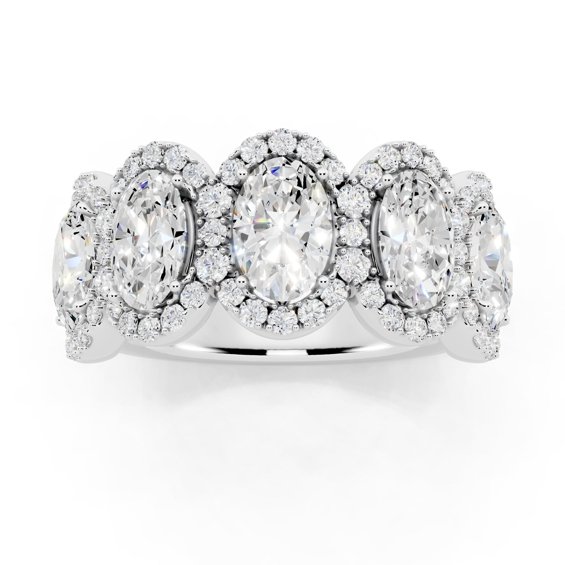 Oval Glam Ring