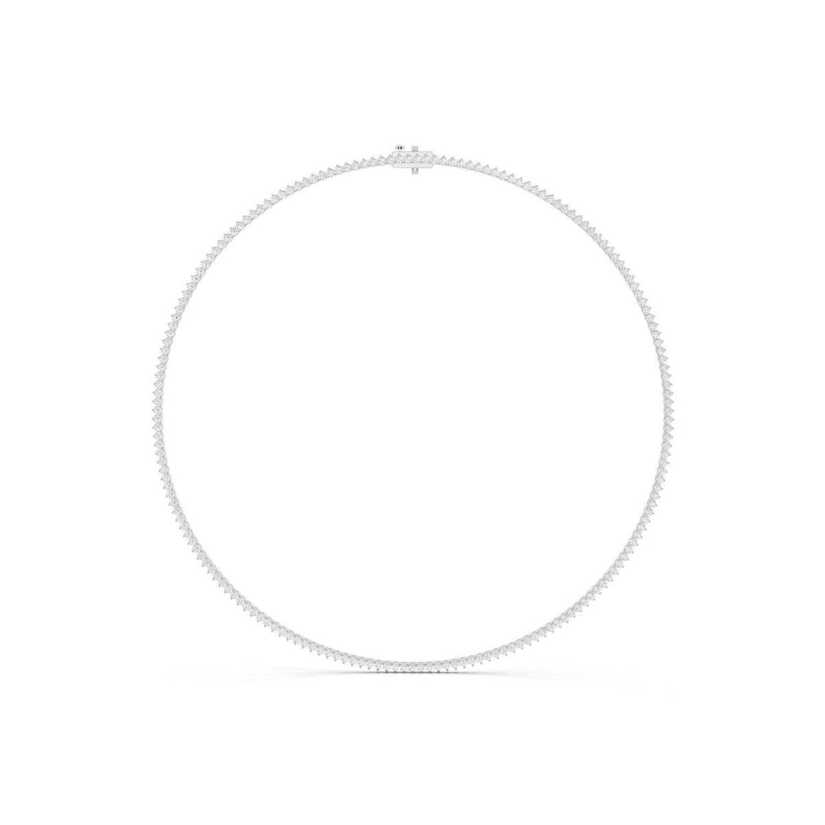 7 Carat Lab Grown Diamond Tennis Necklace