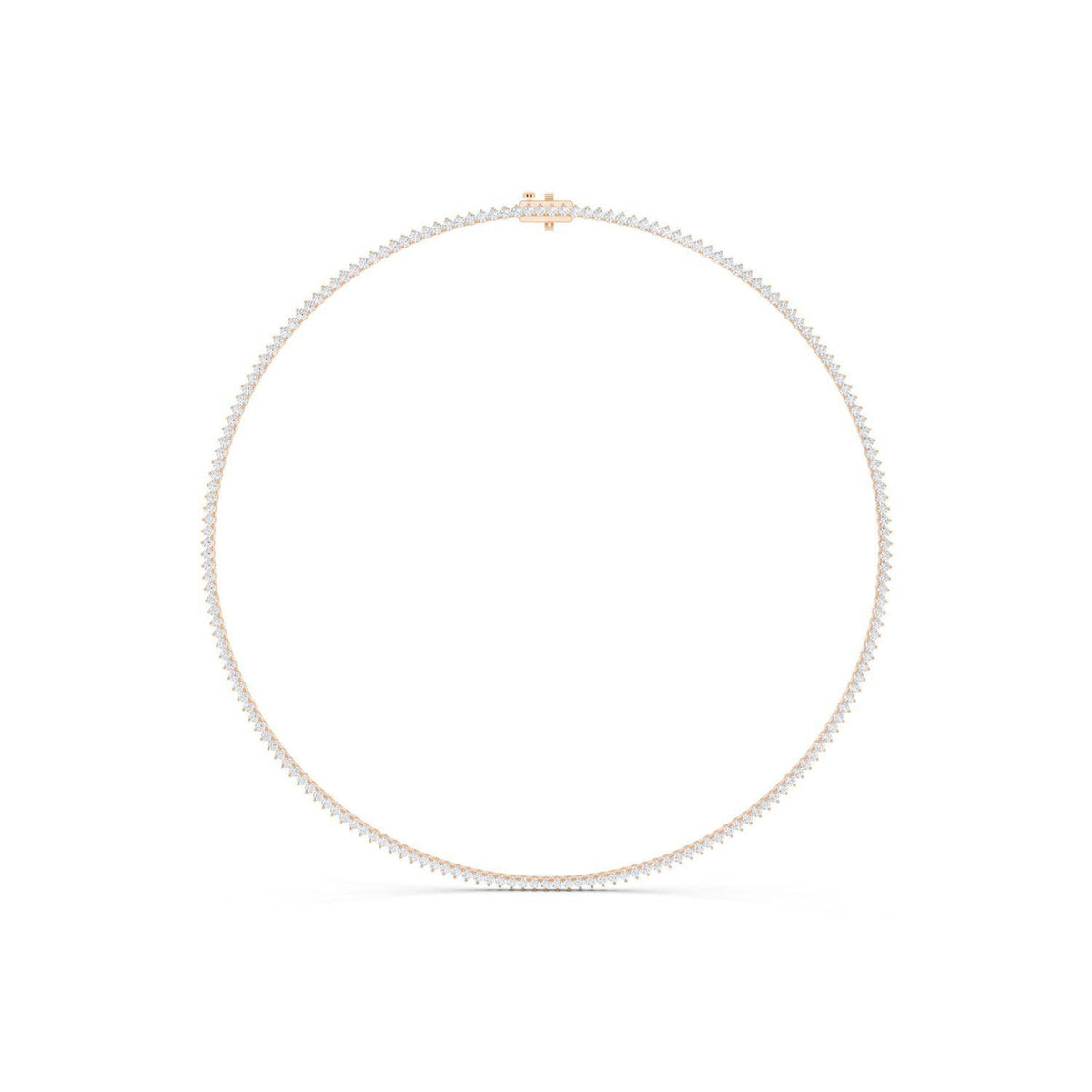 7 Carat Lab Grown Diamond Tennis Necklace
