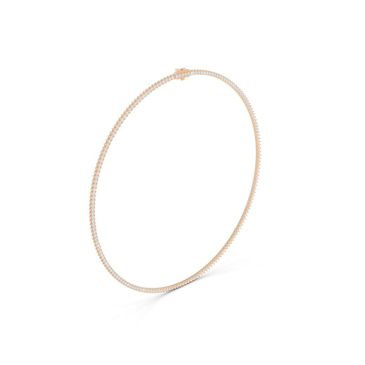 7 Carat Lab Grown Diamond Tennis Necklace