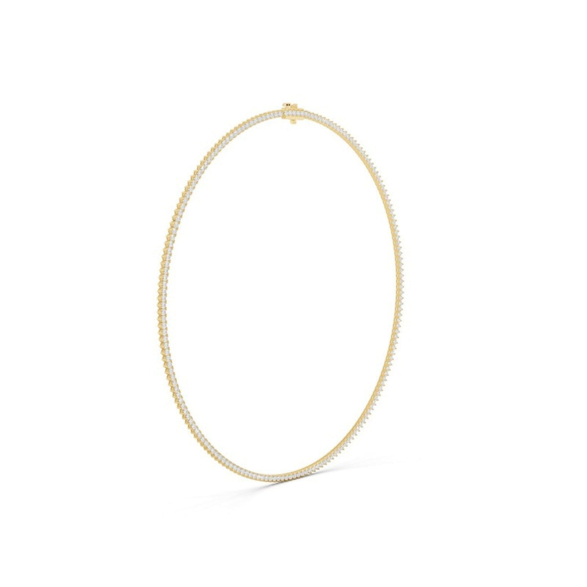 7 Carat Lab Grown Diamond Tennis Necklace