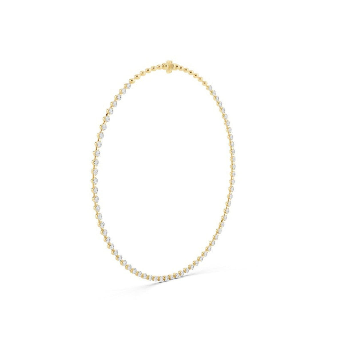 8 Carat Lab Grown Diamond Tennis Necklace