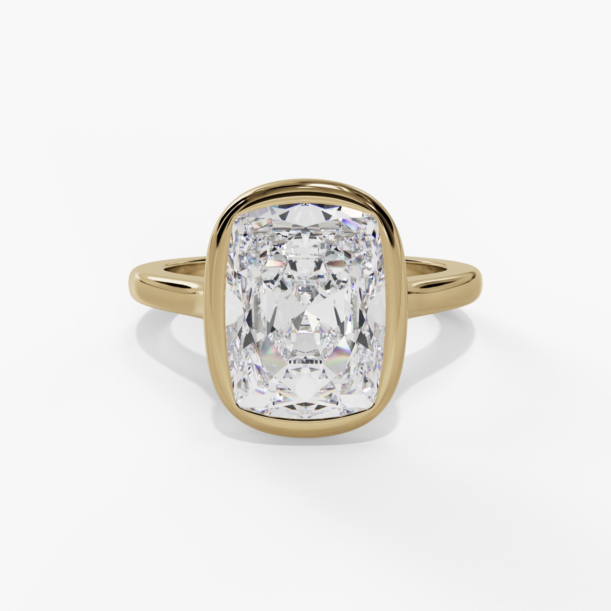 The Golden Frame Engagement Ring