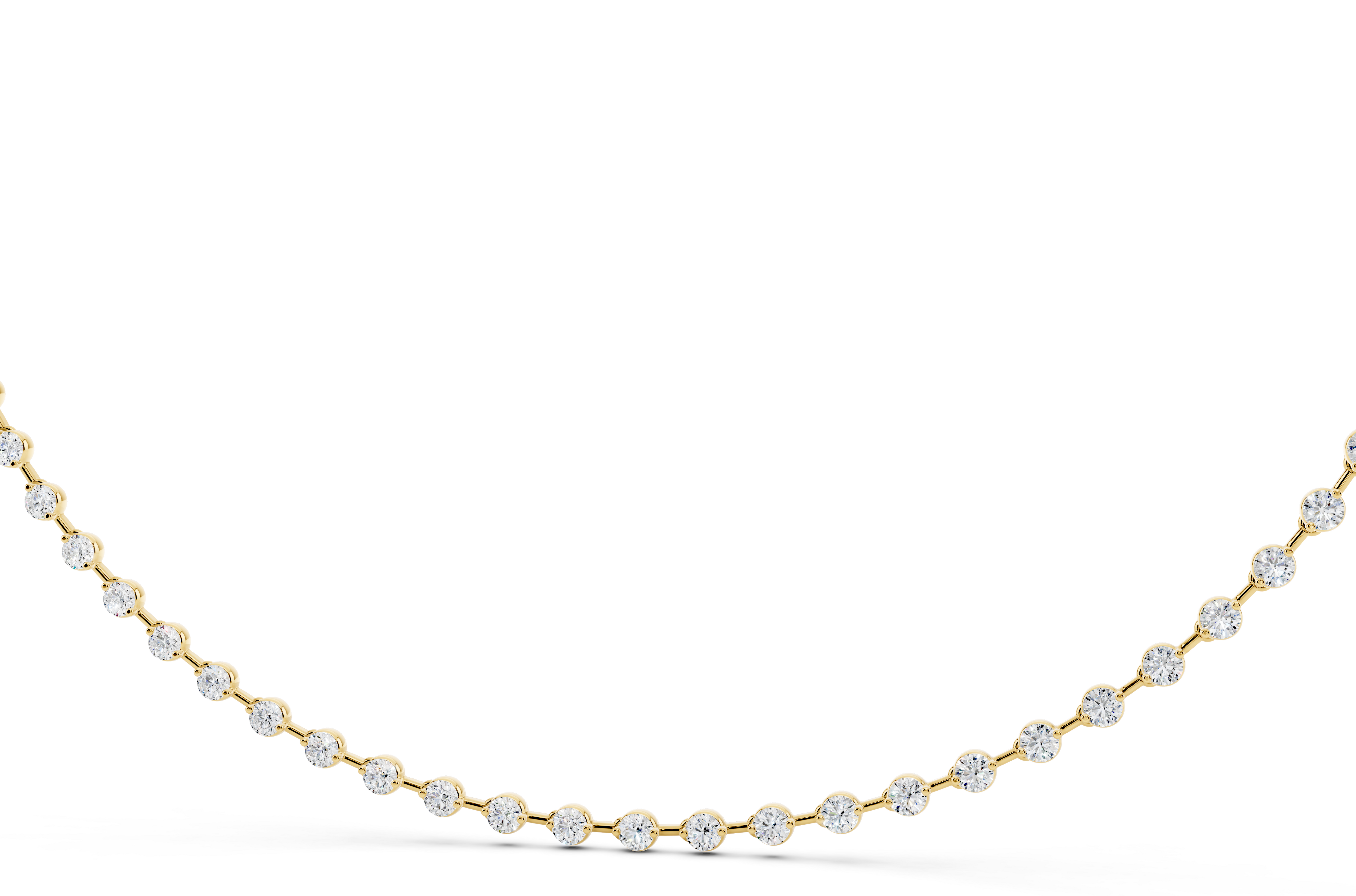 Seema Teeny Tennis Necklace