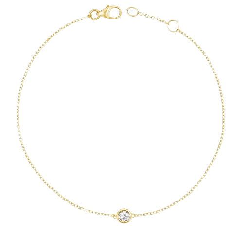 Diamond Bezel Bracelet