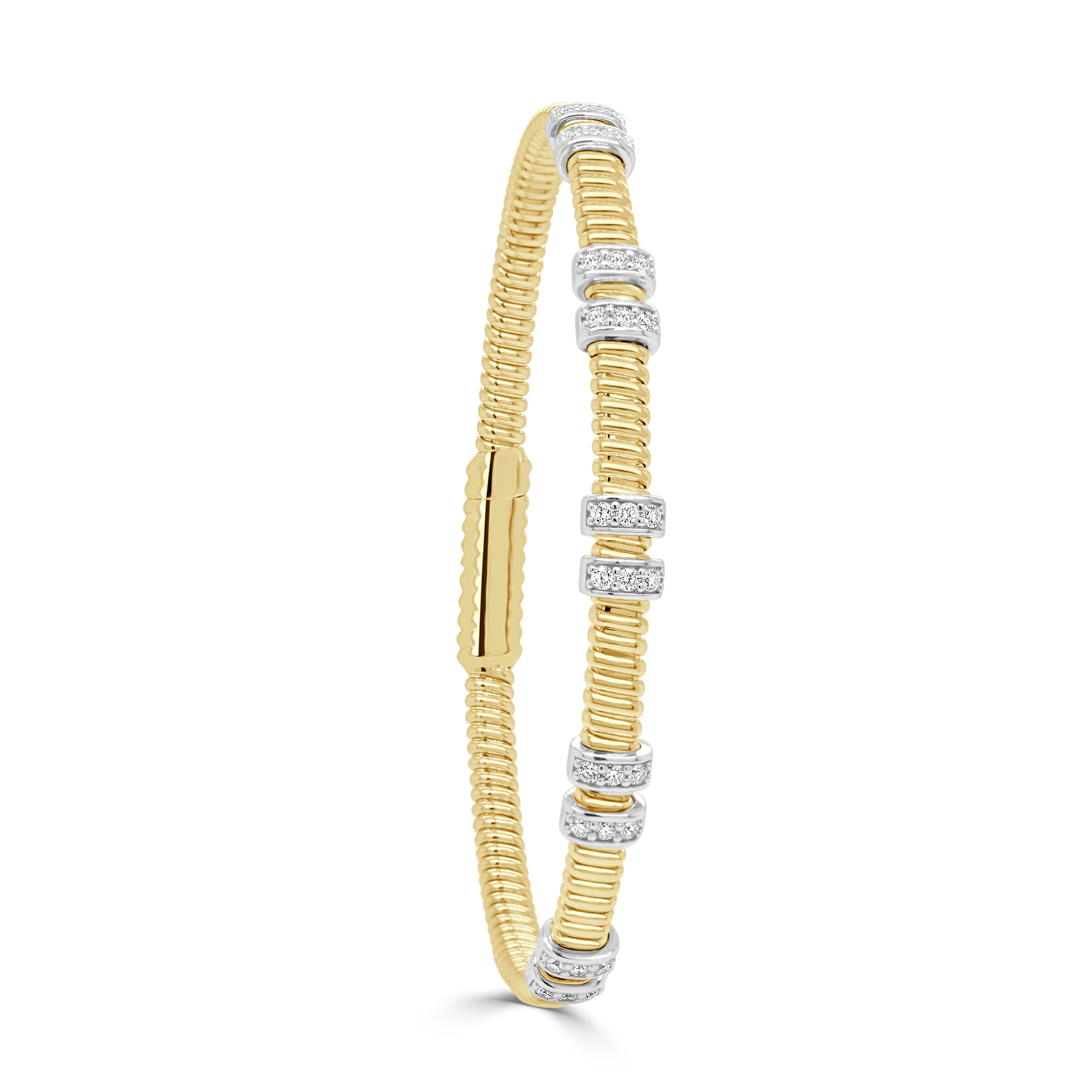 Diamond Flexible Bangle