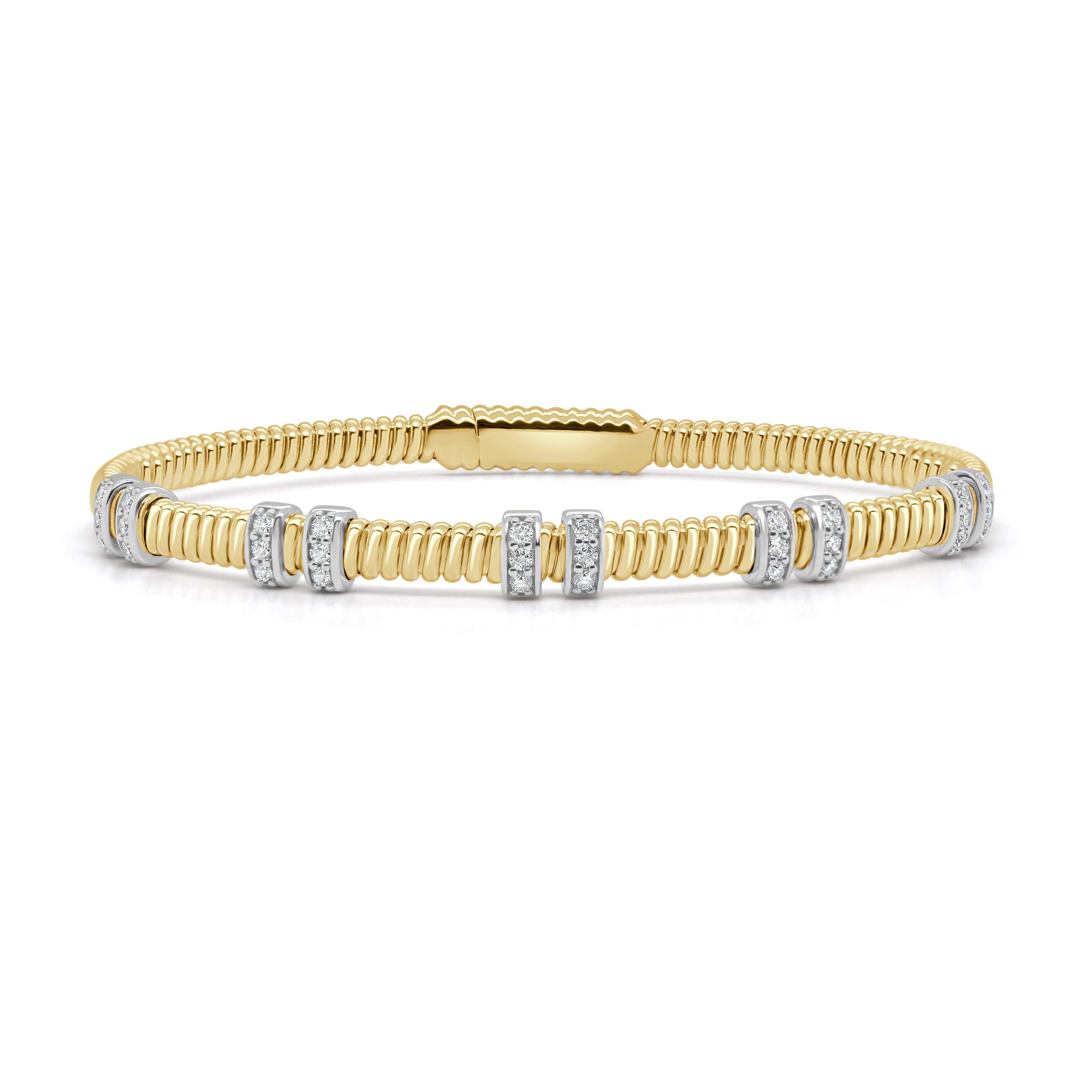 Diamond Flexible Bangle