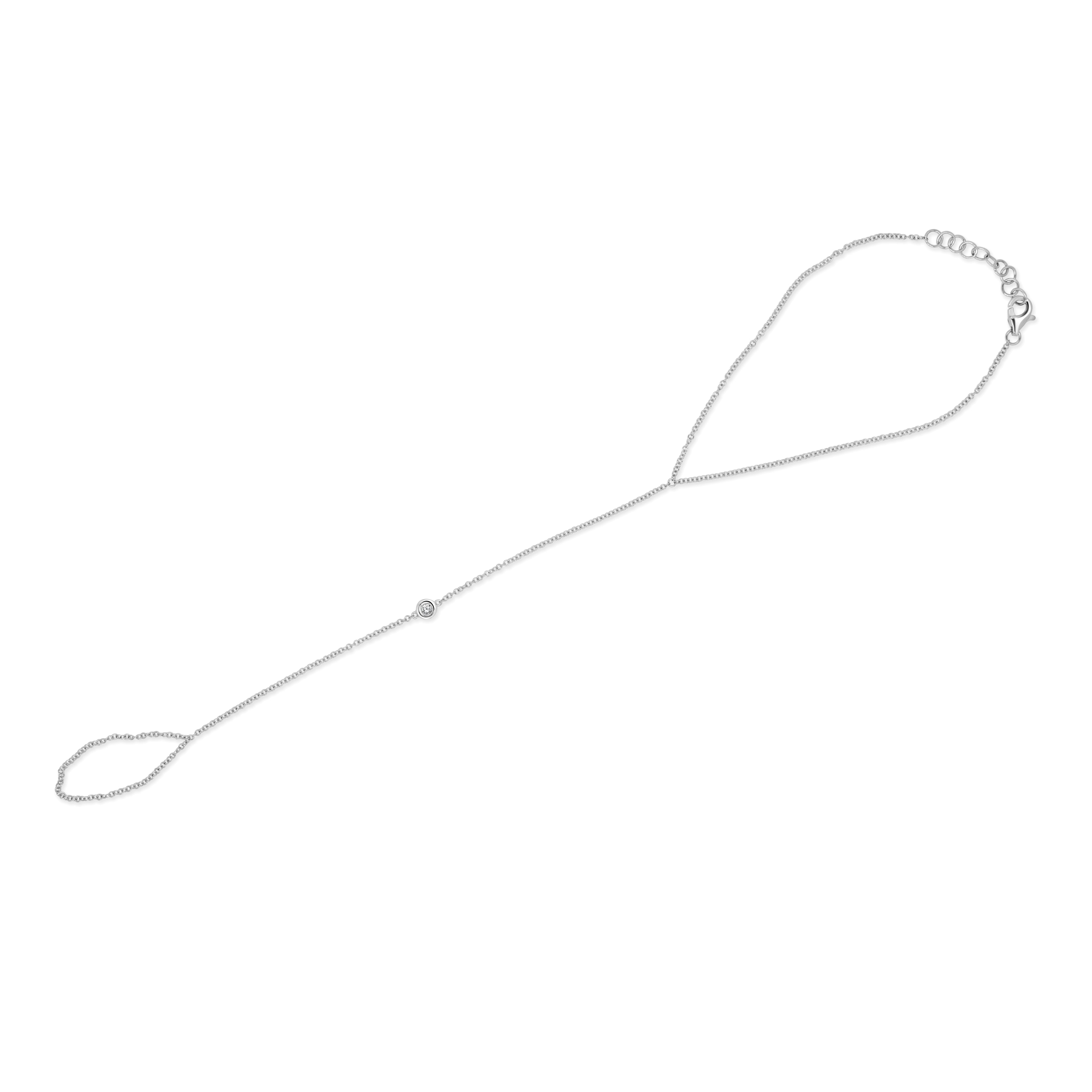 Diamond Hand Chain Bracelet