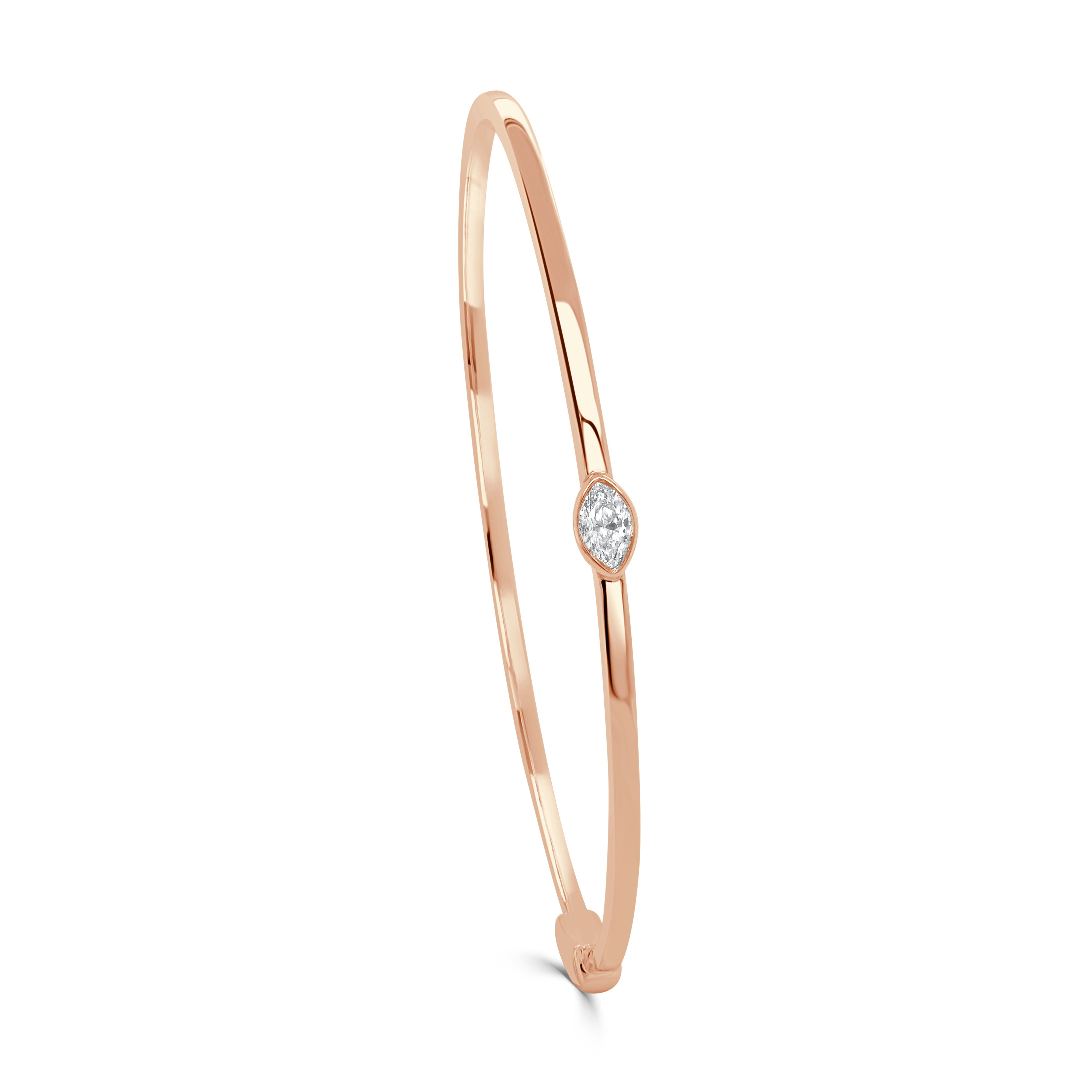 Marquise Diamond Bangle