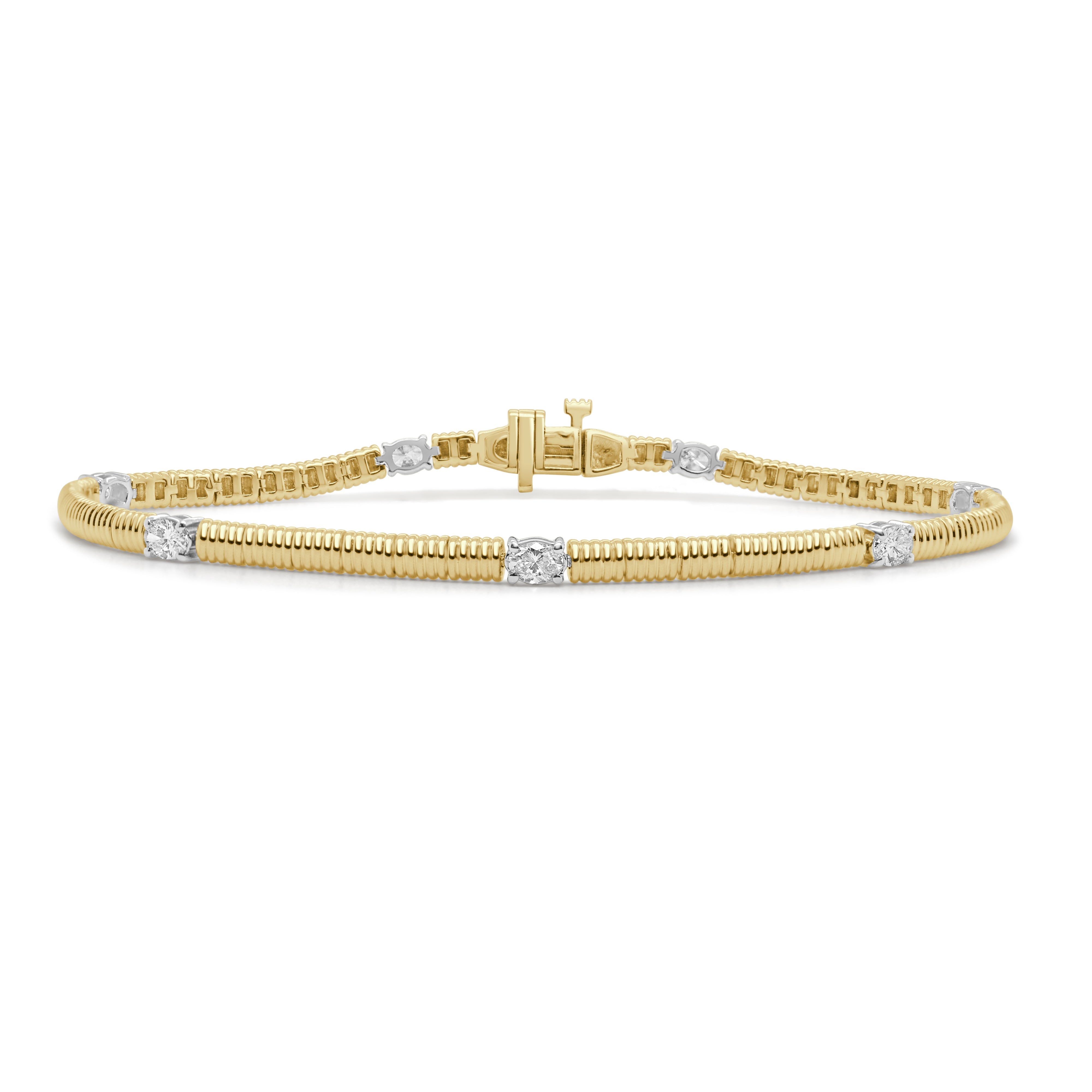 Oval Diamond Bracelet