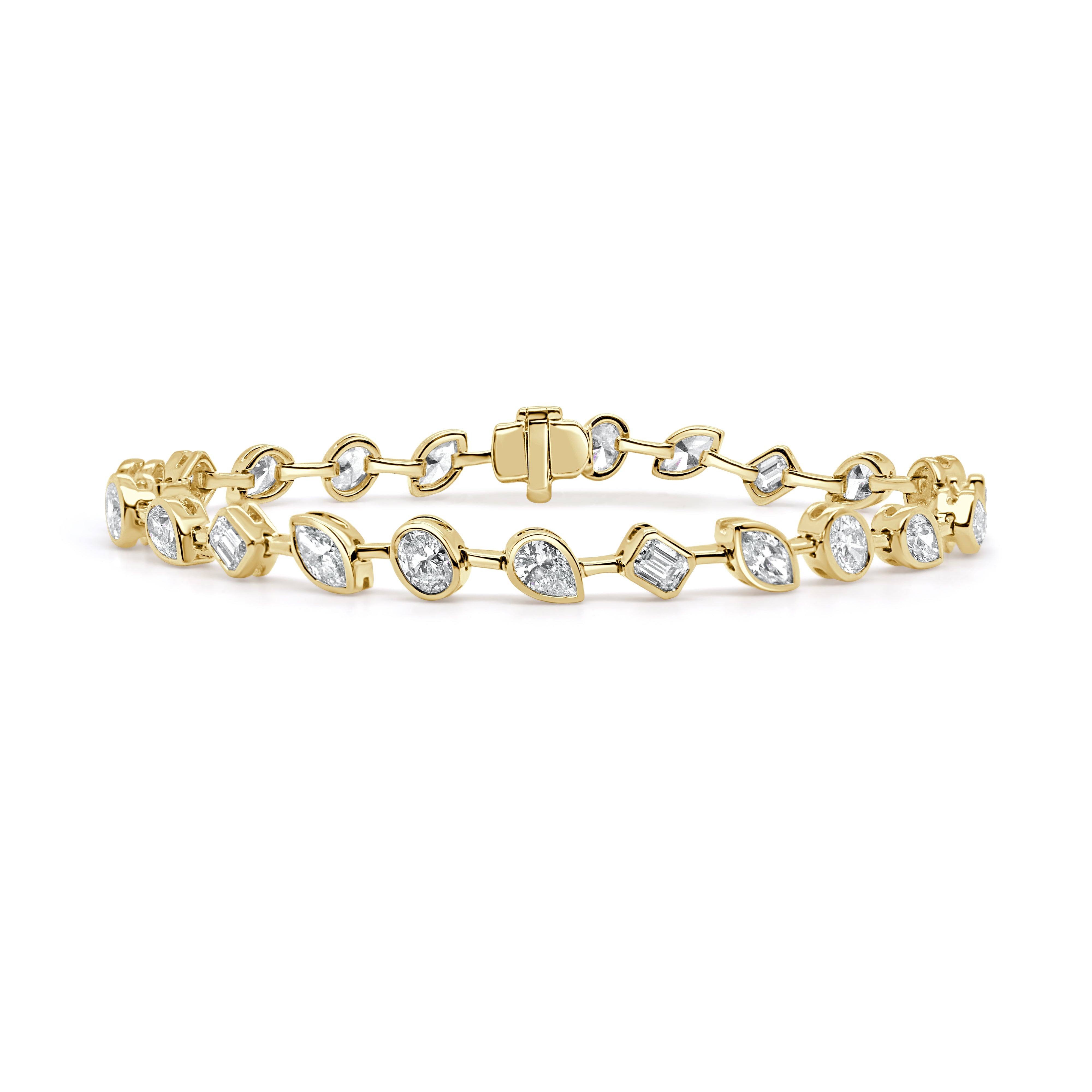 Mixed Fancy Shape Bracelet