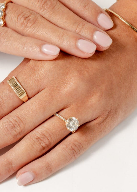 The Crown Engagement Ring