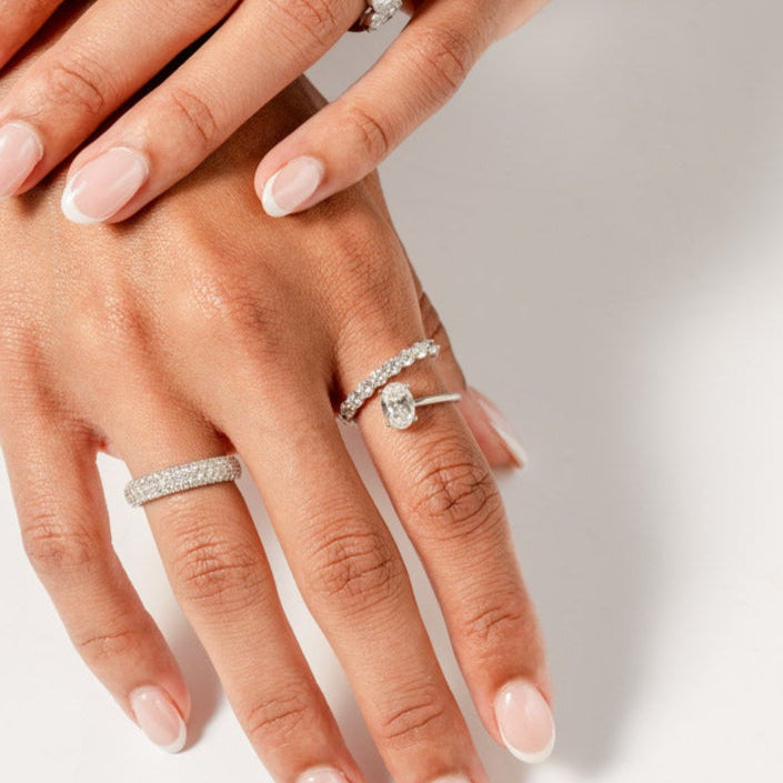 Spotlight Swirl Ring