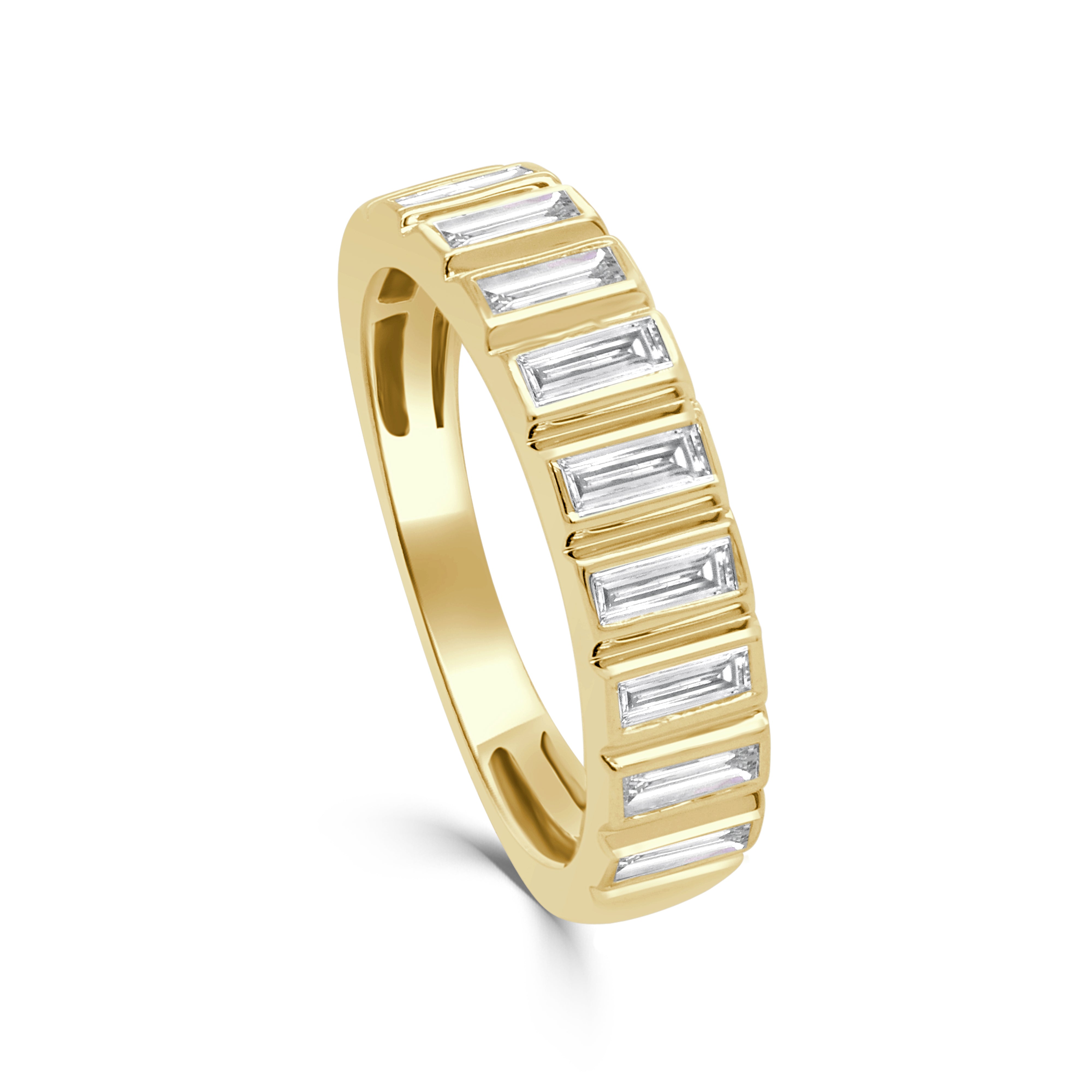 Baguette Diamond Band