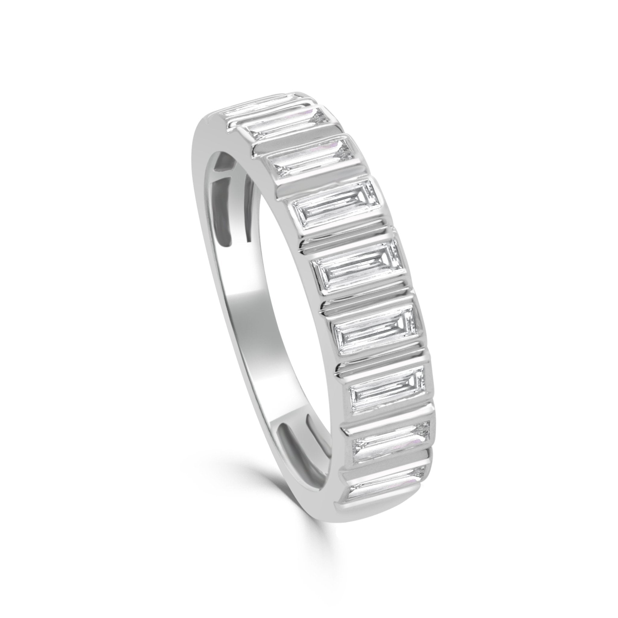 Baguette Diamond Band