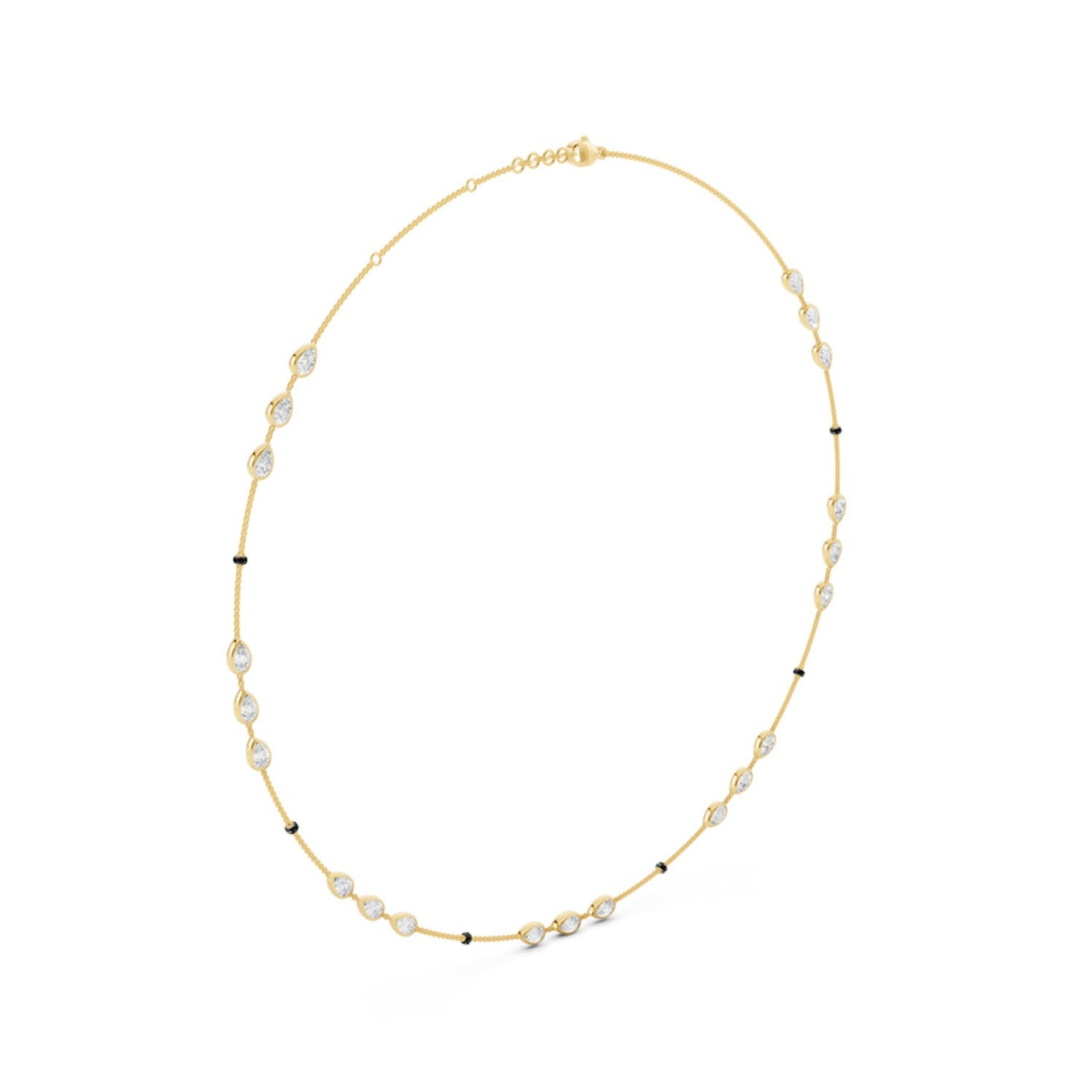 Bezel Eternity Diamond Mangalsutra