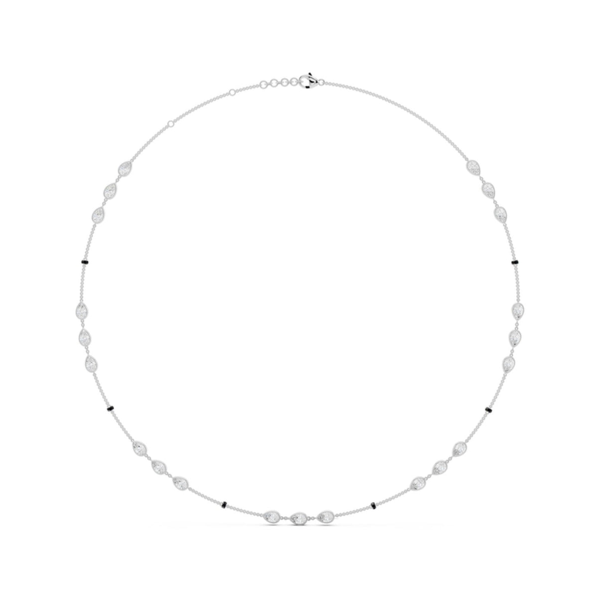 Bezel Eternity Diamond Mangalsutra