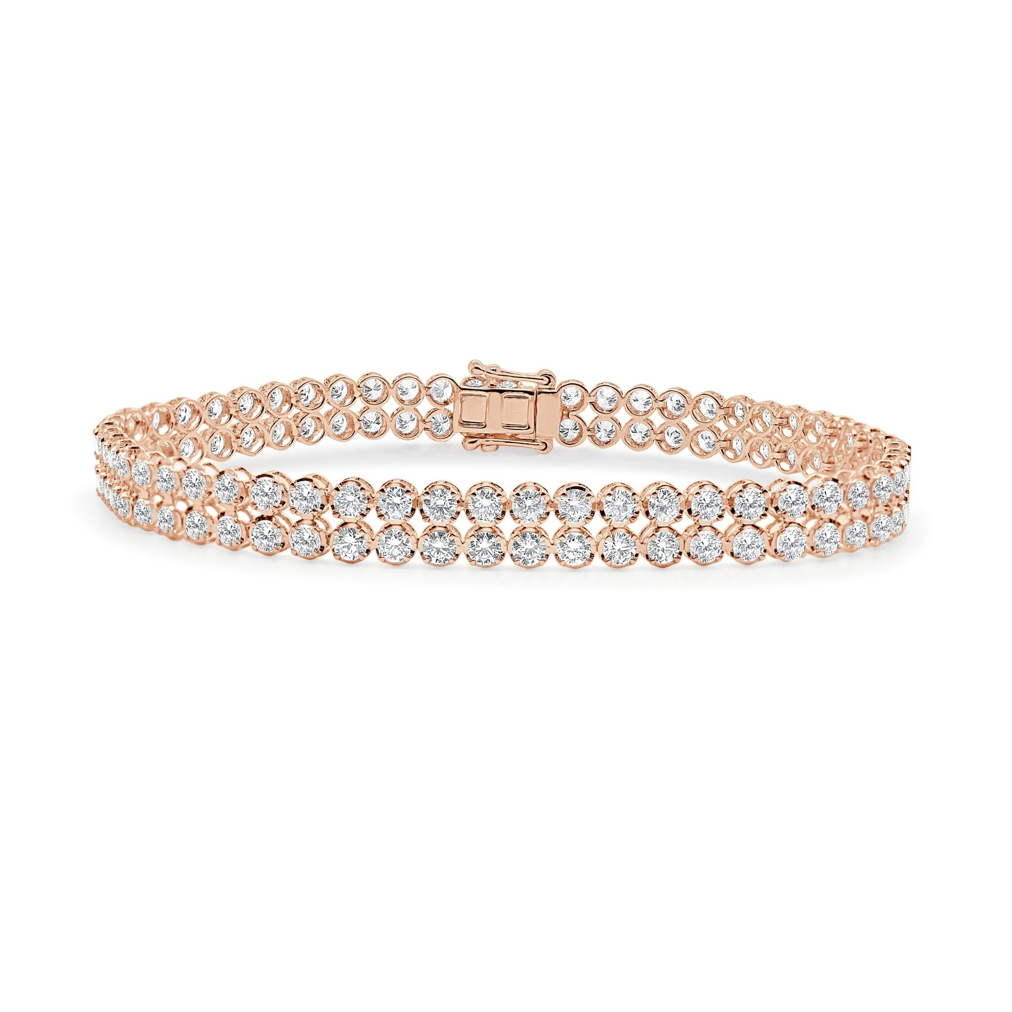 Diamond 2 - Row Tennis Bracelet