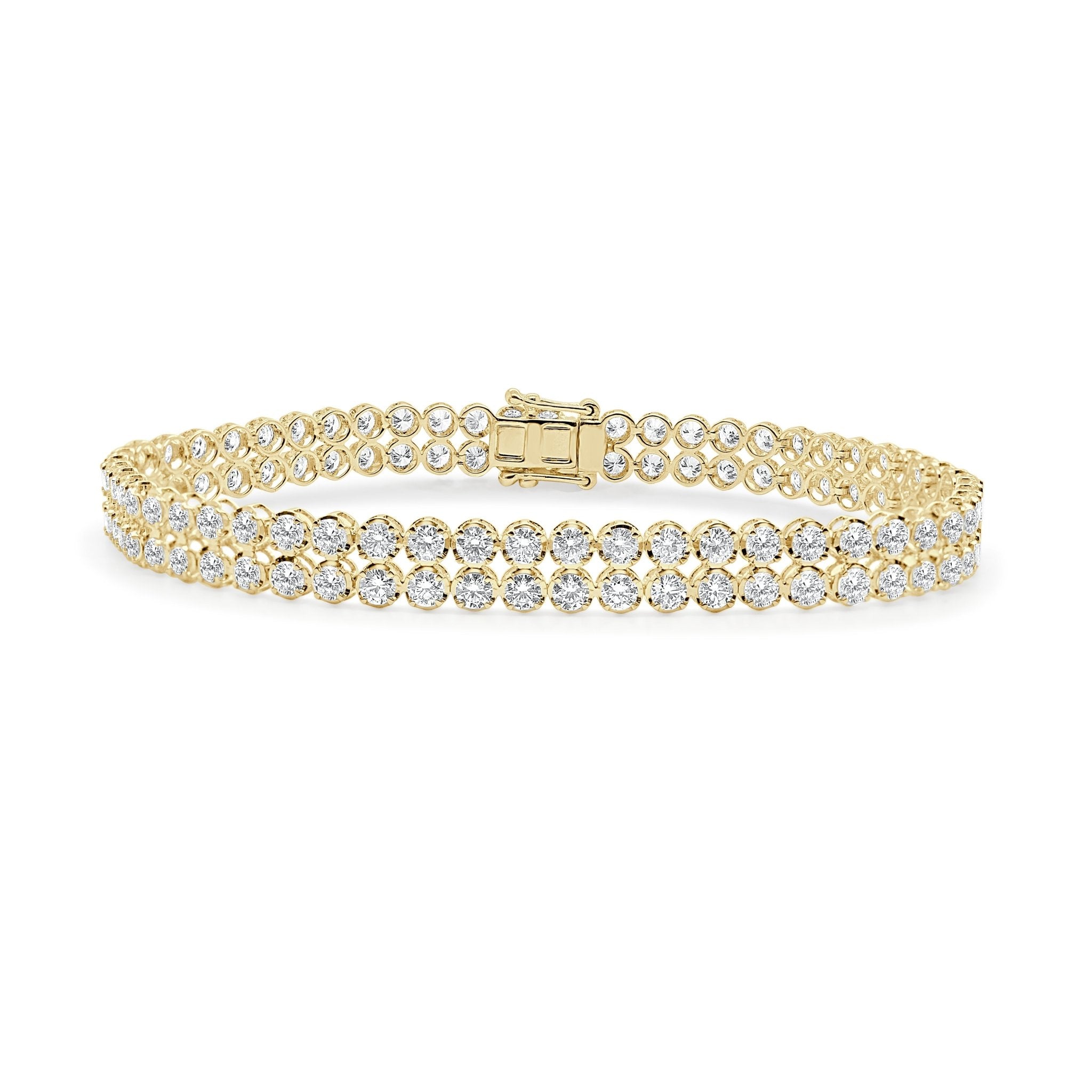 Diamond 2 - Row Tennis Bracelet