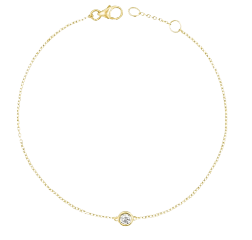 Diamond Bezel Bracelet