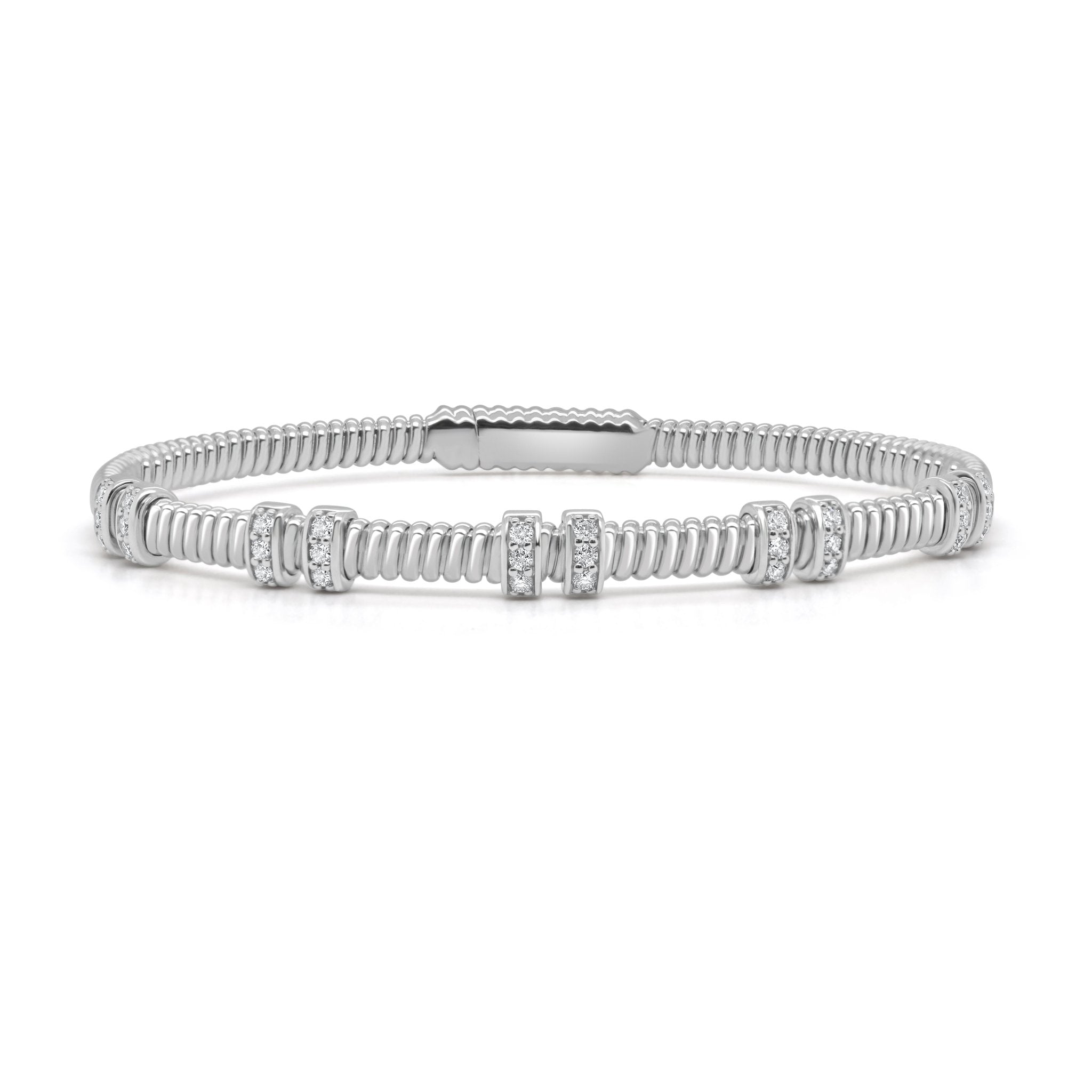 Diamond Flexible Bangle