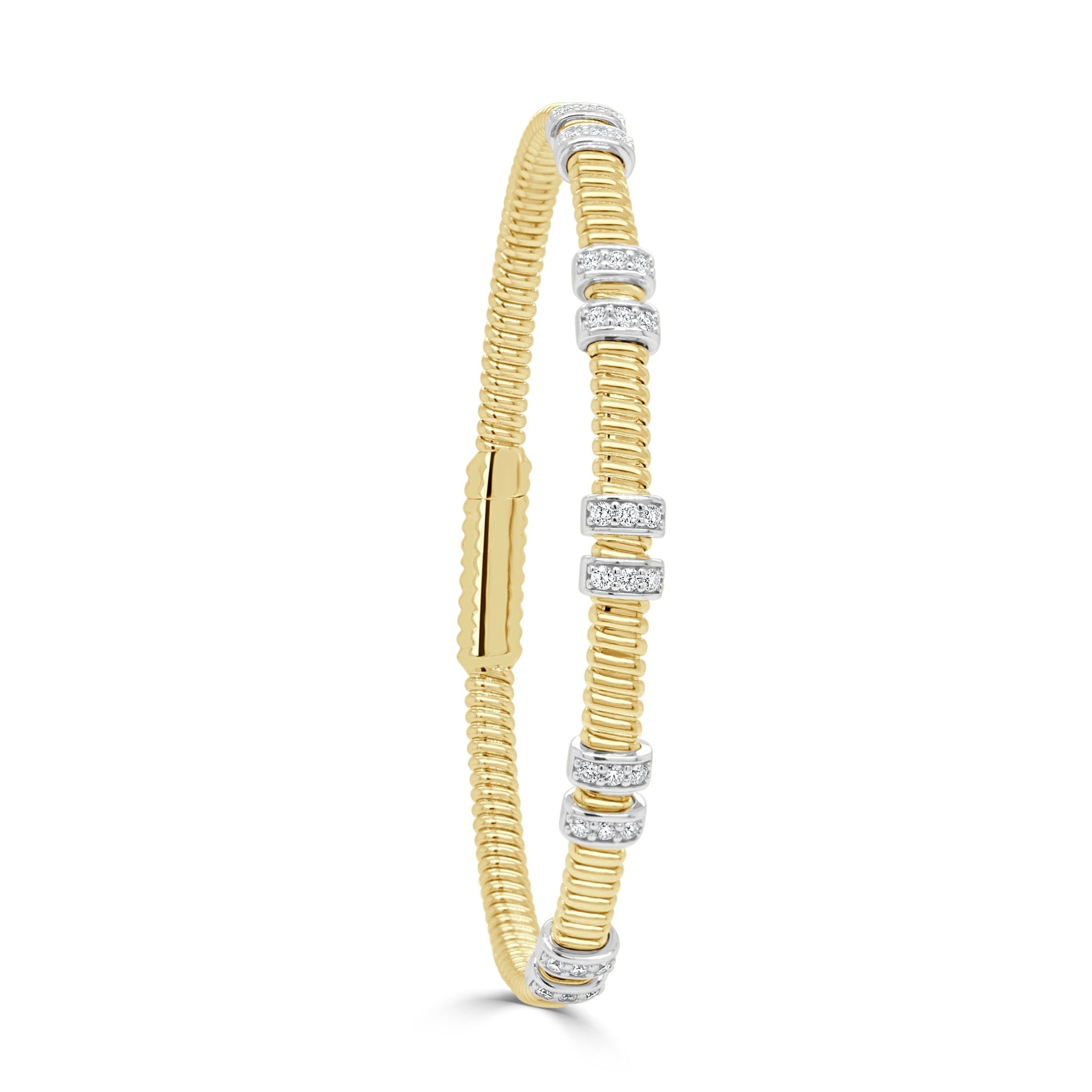 Diamond Flexible Bangle