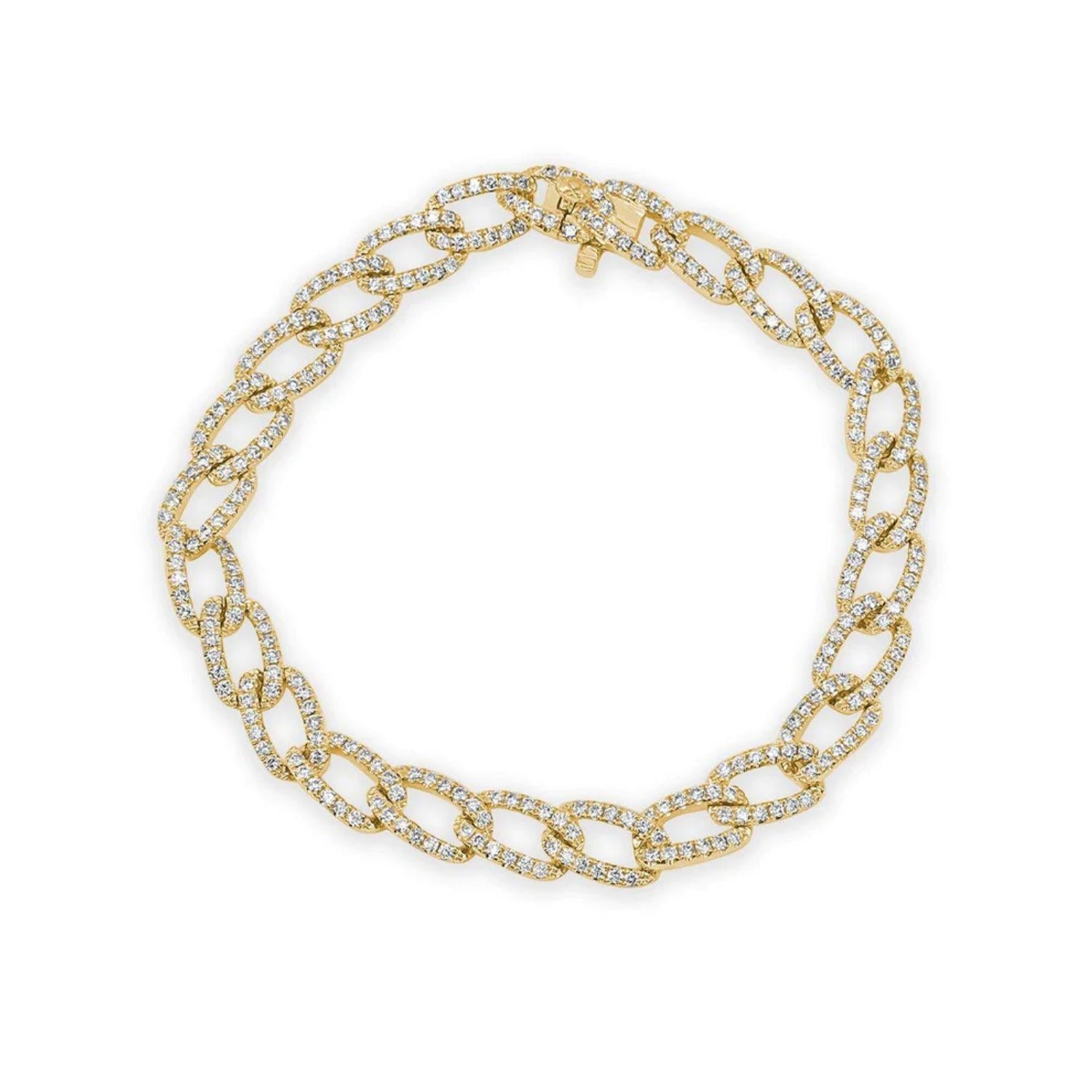 Diamond Link Bracelet