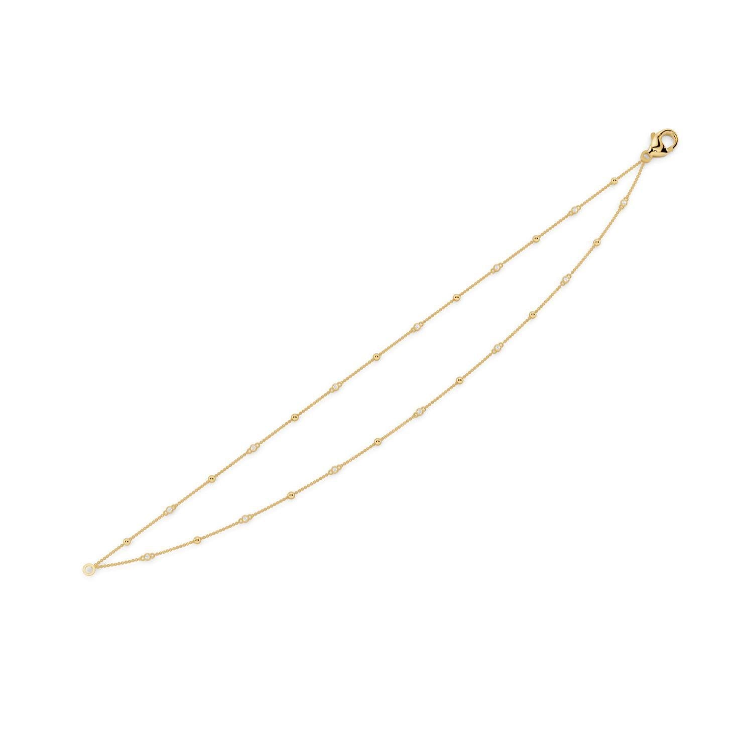 Diamond Station Anklet