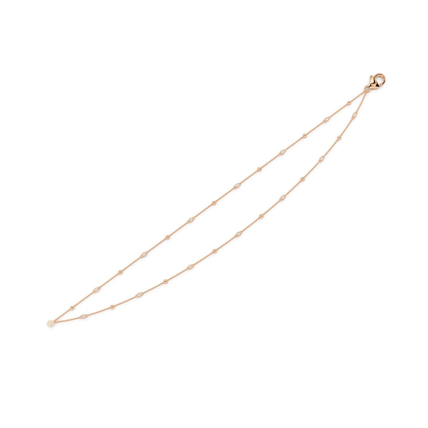 Diamond Station Anklet