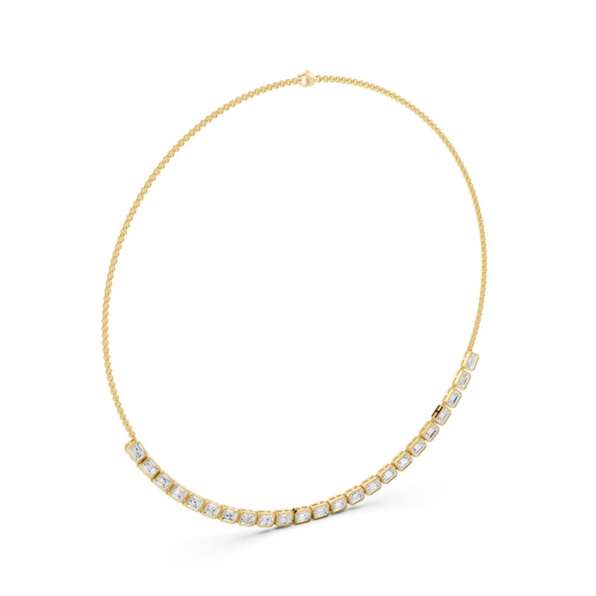 Emerald Cut Riviera Mangalsutra
