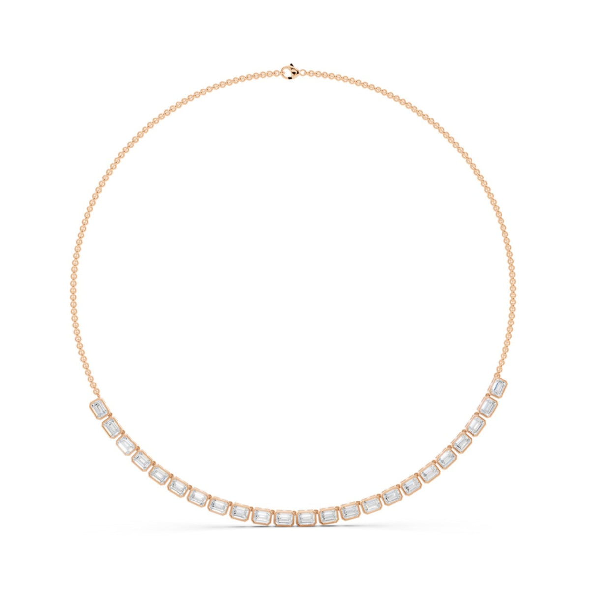 Emerald Cut Riviera Mangalsutra