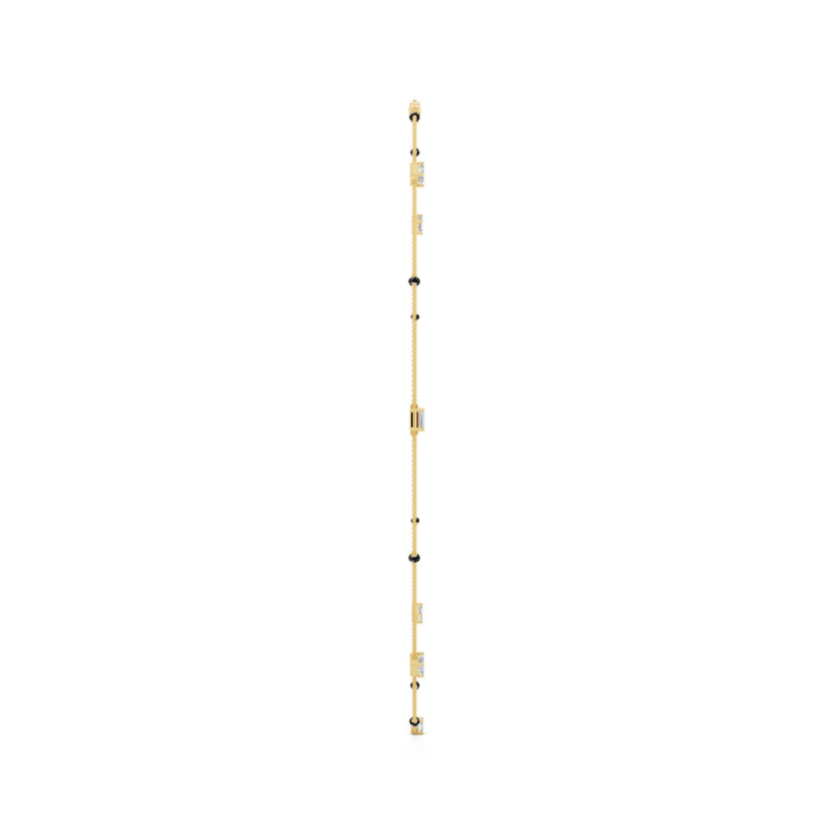 Emerald Cut Station Diamond Mangalsutra
