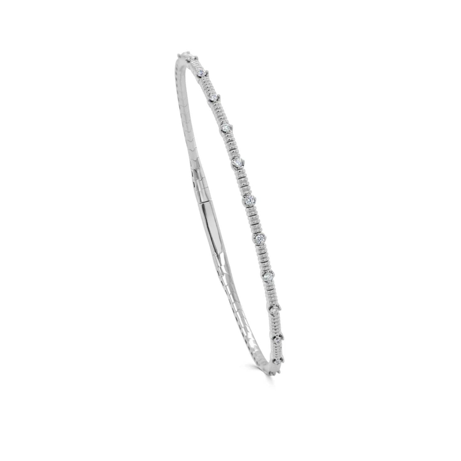 Flexible Diamond Bangle