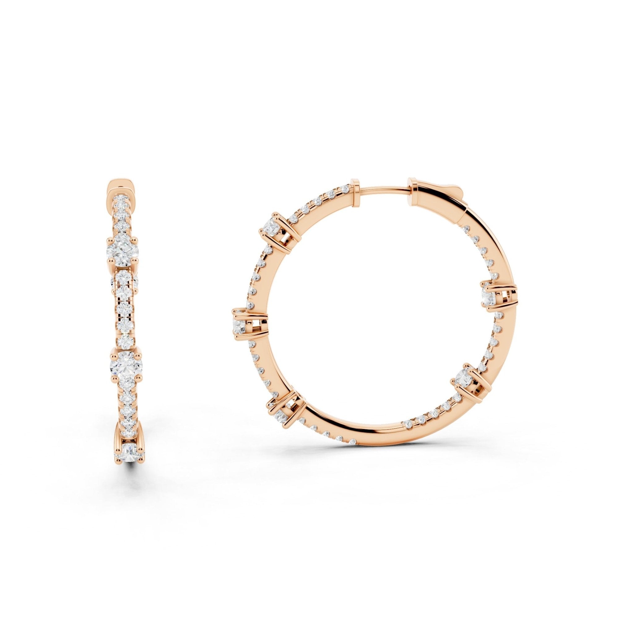 Glow Getter Hoop Earrings