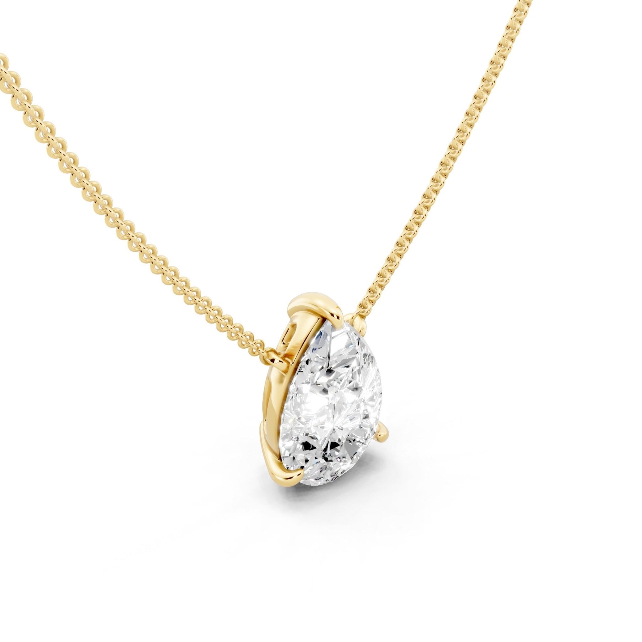 Golden Drop Necklace