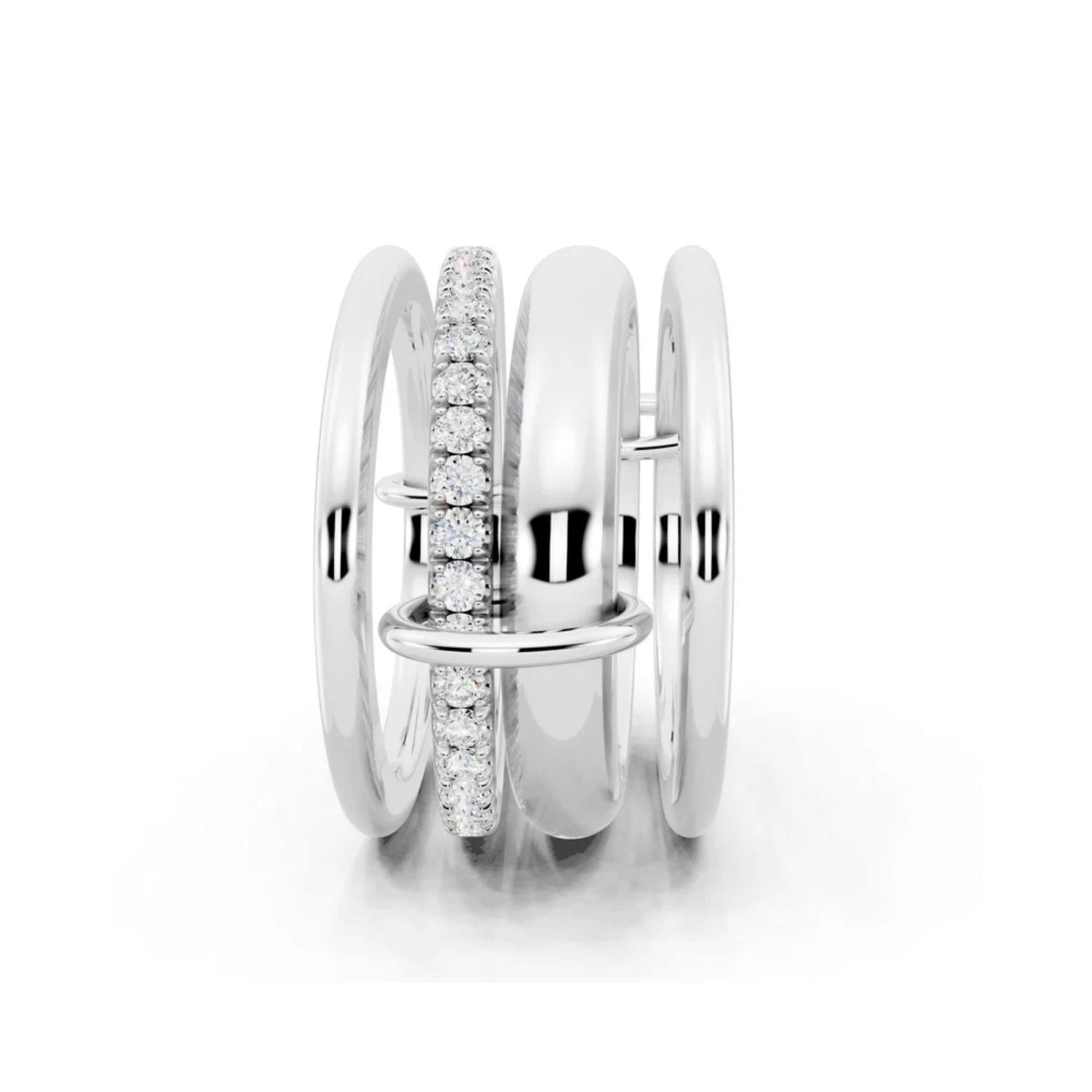 Golden Stacks Ring