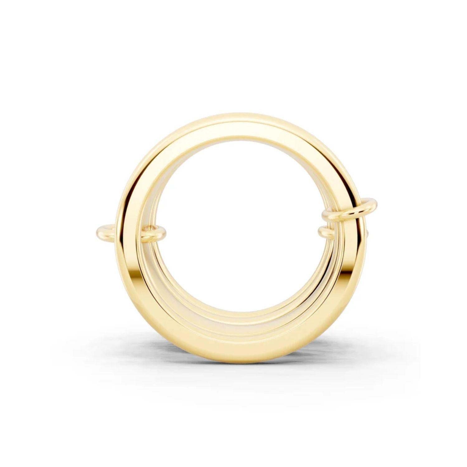 Golden Stacks Ring