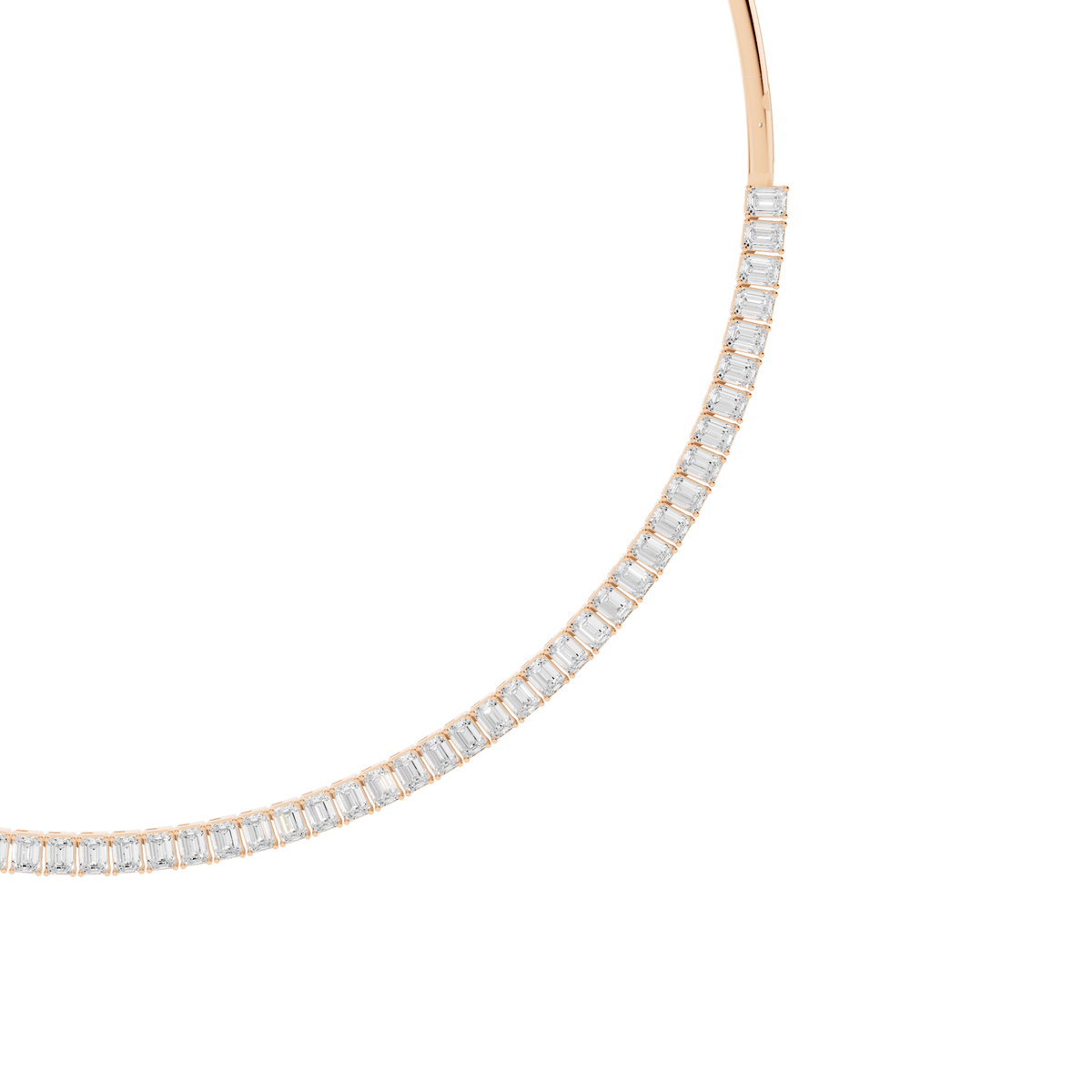 Half Riviera Lab-Grown Diamond Collar Necklace
