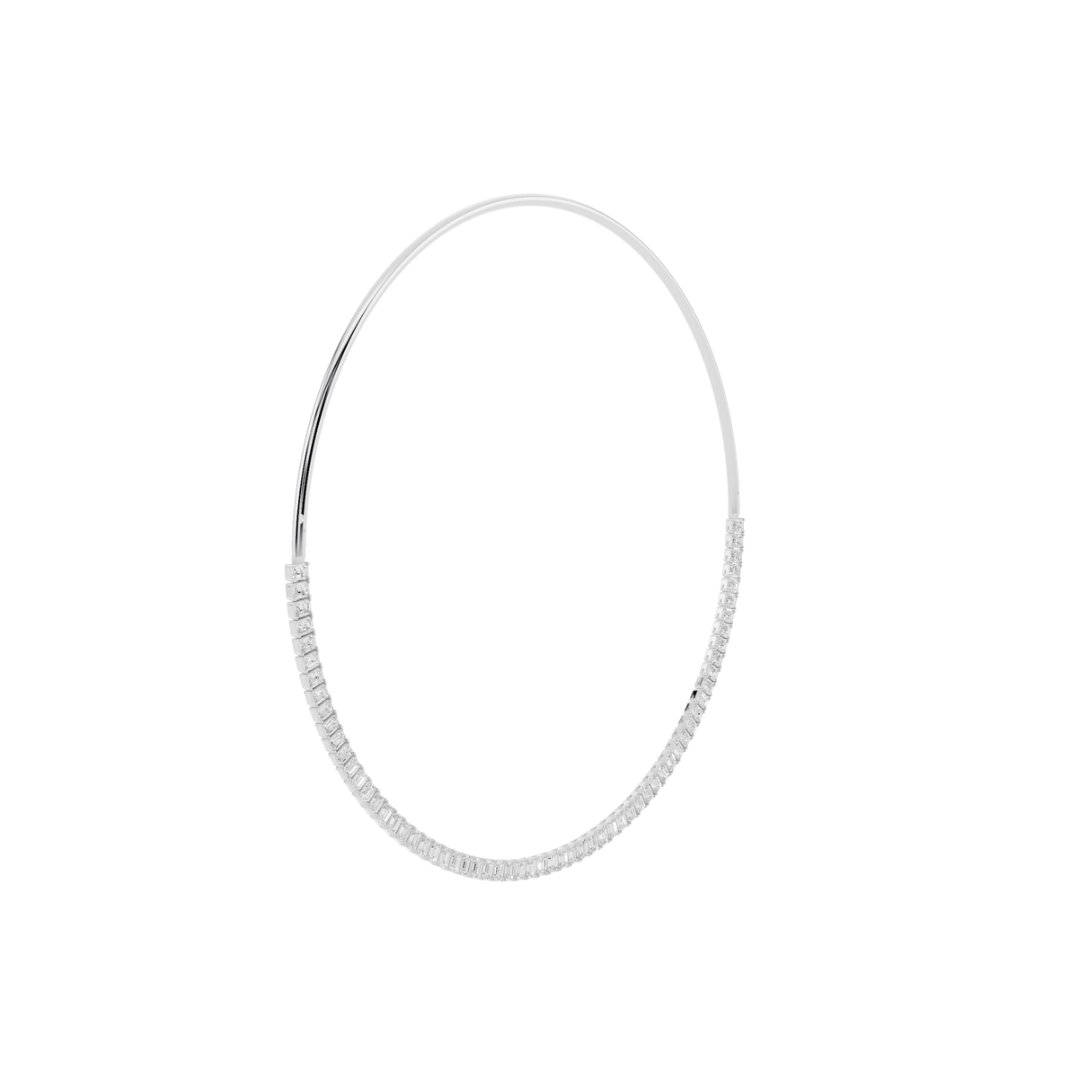 Half Riviera Lab-Grown Diamond Collar Necklace