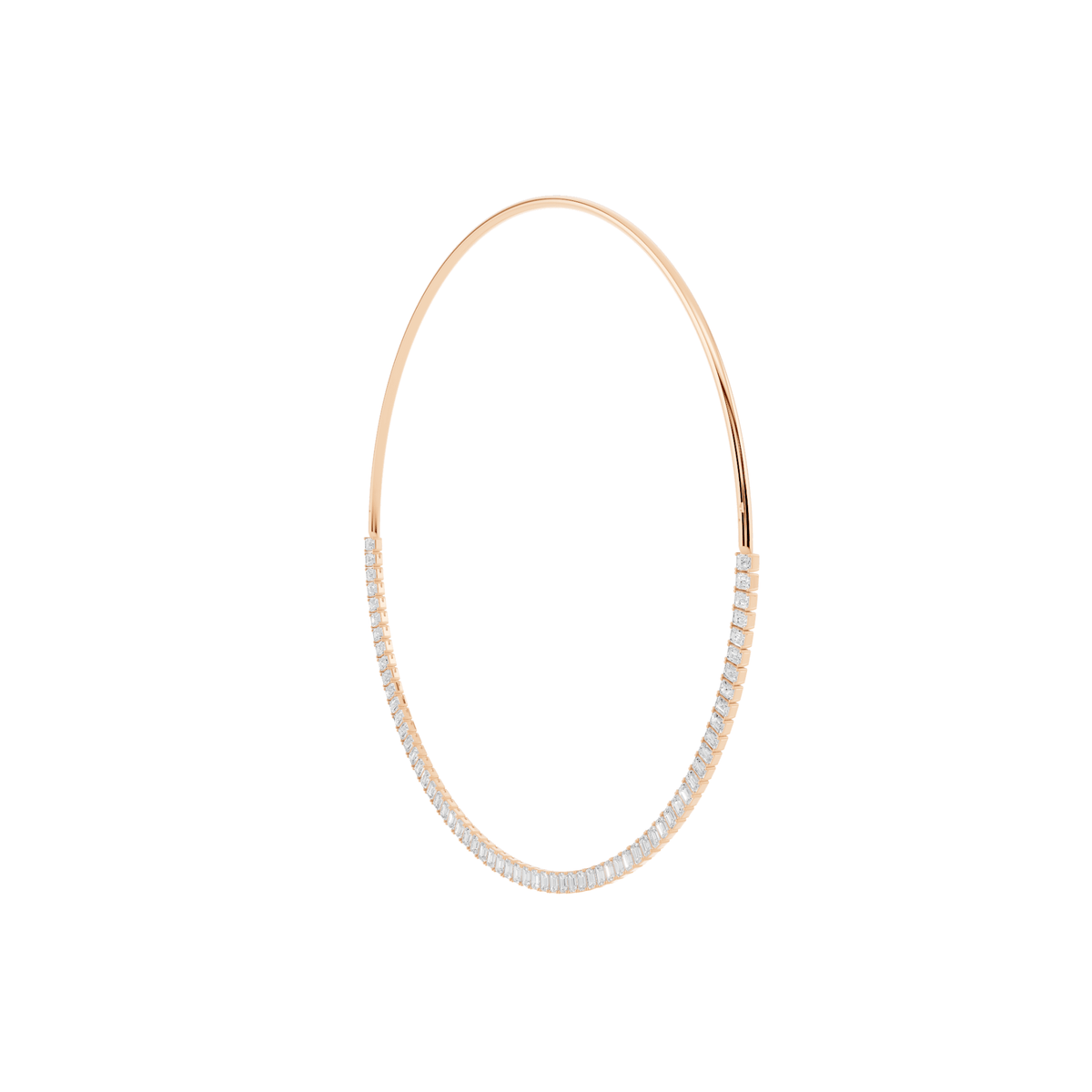 Half Riviera Lab-Grown Diamond Collar Necklace