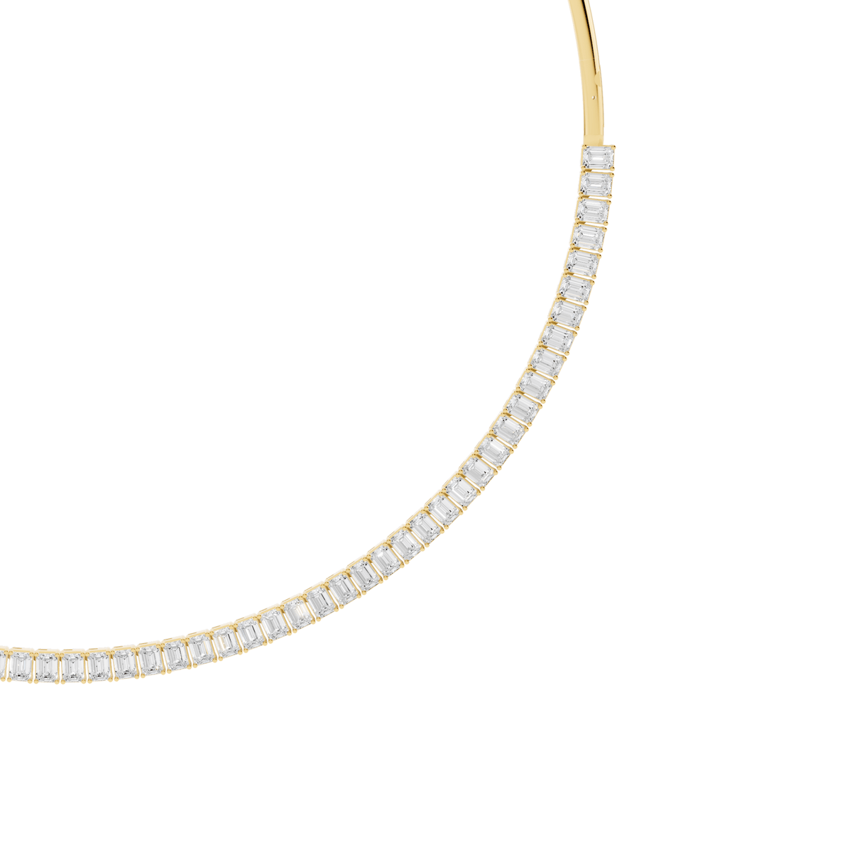 Half Riviera Lab-Grown Diamond Collar Necklace